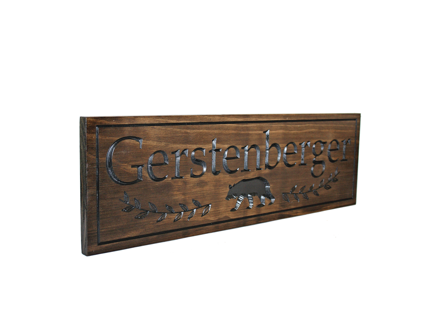 Family Name Sign - Welcome Sign - Realtor Closing Gift (CWD-524)