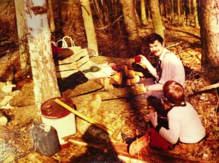 Mittagspause im Spiesberger Wald