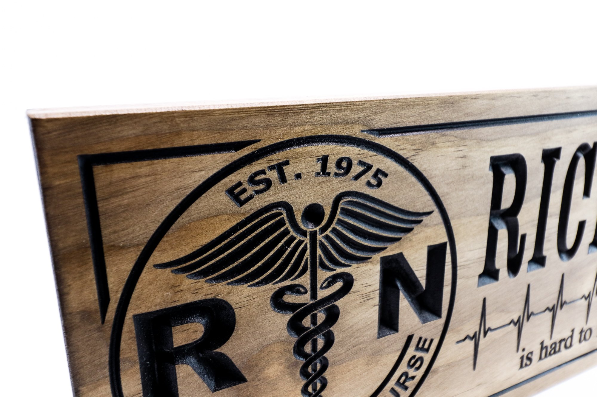 Nurse Sign- EMT Firefighter sign-Nurse Retirement Sign-Custom sign-Personalized Wood Sign (CWD-696) (4).jpg
