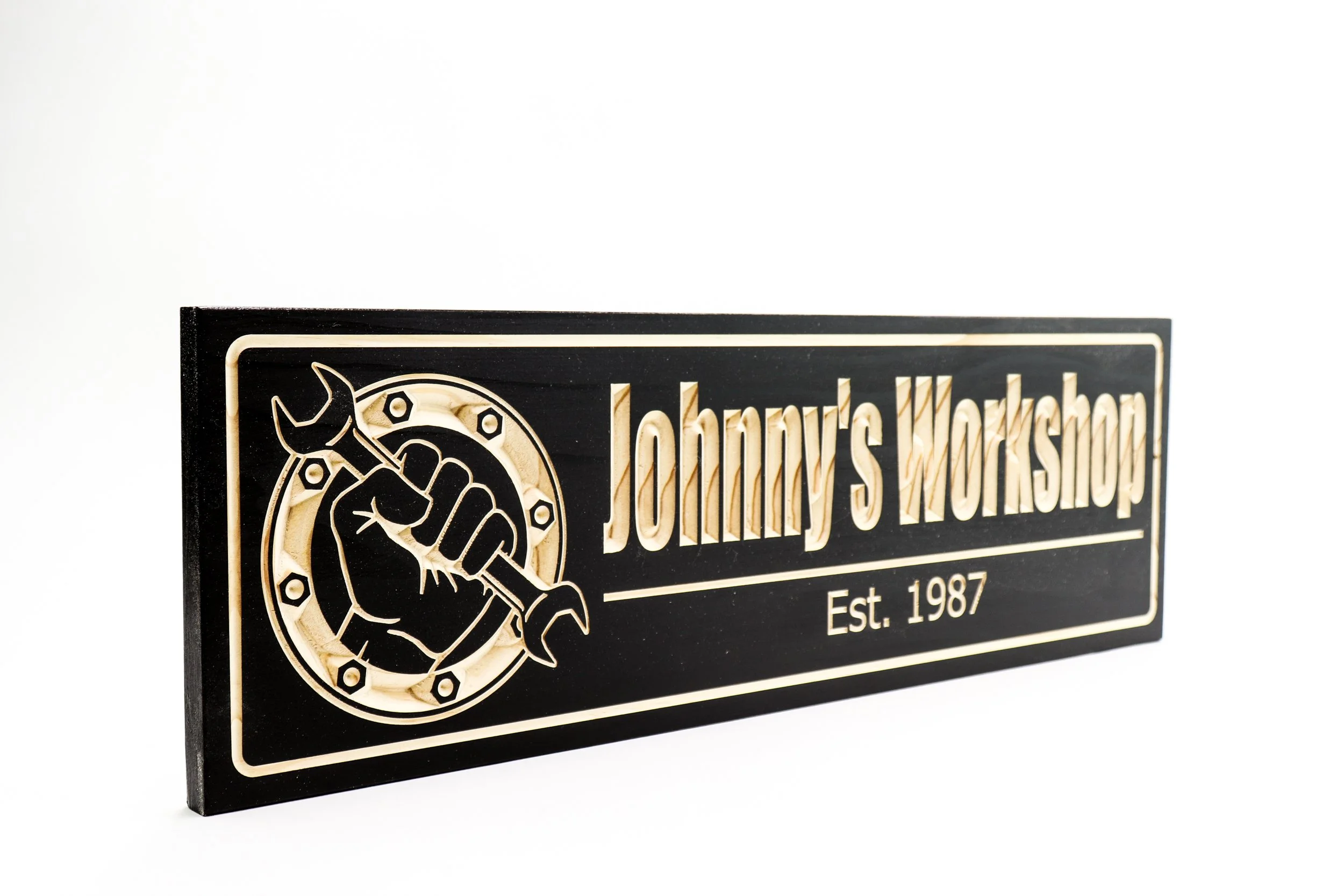 Garage Sign - Man Cave Sign - Custom Wood Sign (CWD-765)