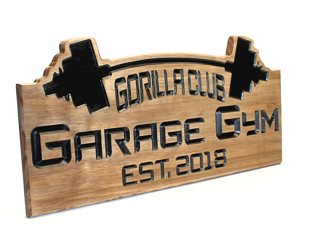 Garage Sign - Weightlifting - Home Gym (CWD-553)