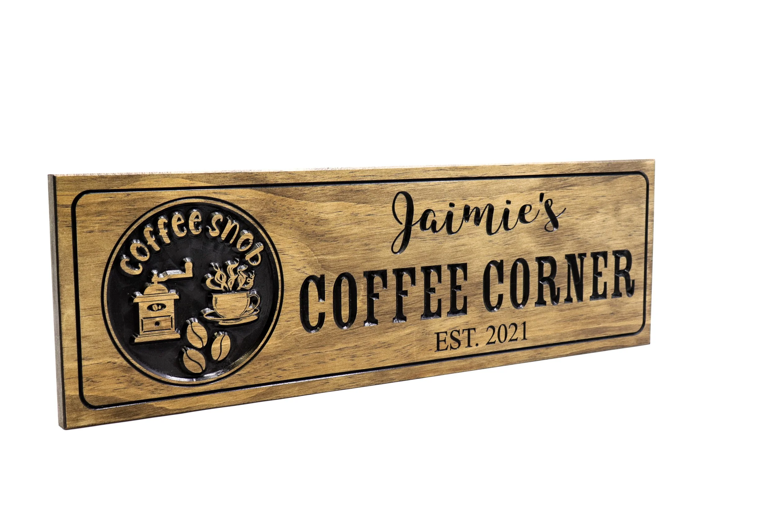 Coffee Bar Sign - Coffee Shop (CWD-759)