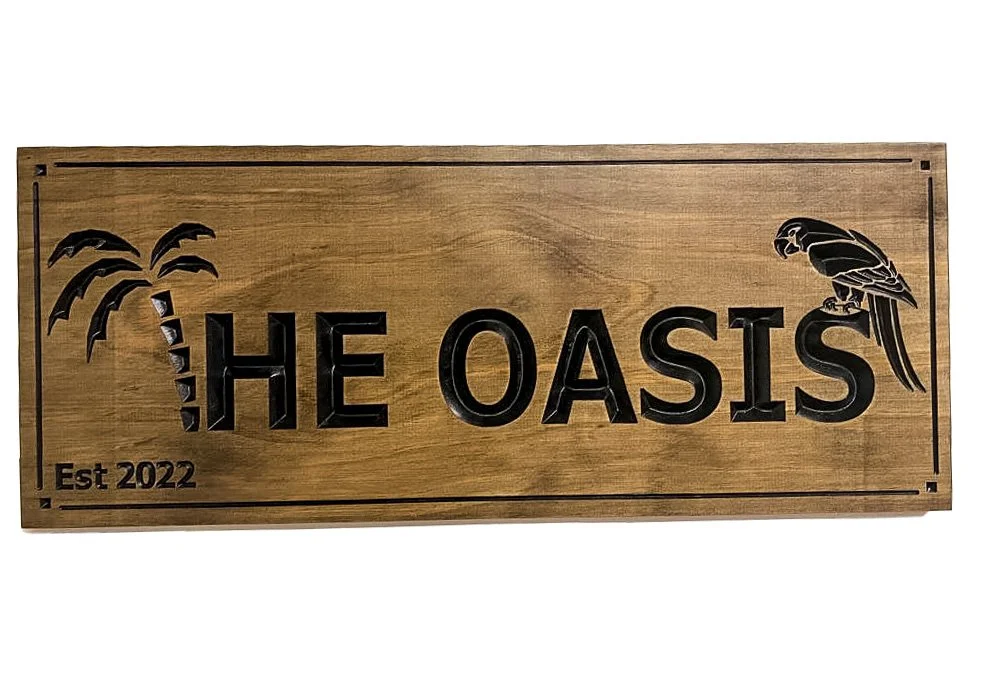 Oasis Sign - Pool Sign - Tiki Bar (CWD-702) (4).jpg