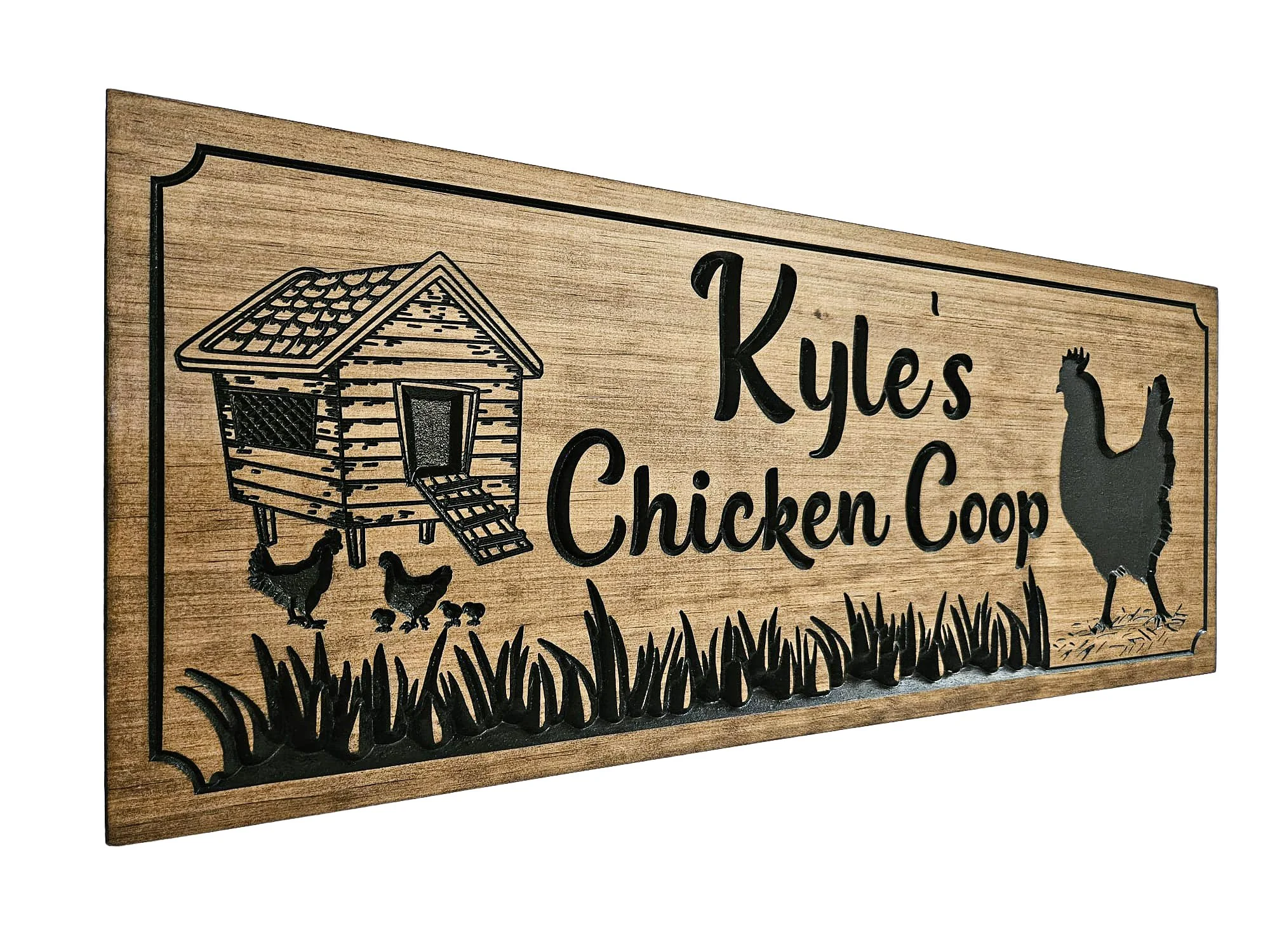 Chicken Coop Sign - Hen House - Custom Farm Sign (CWD-814)