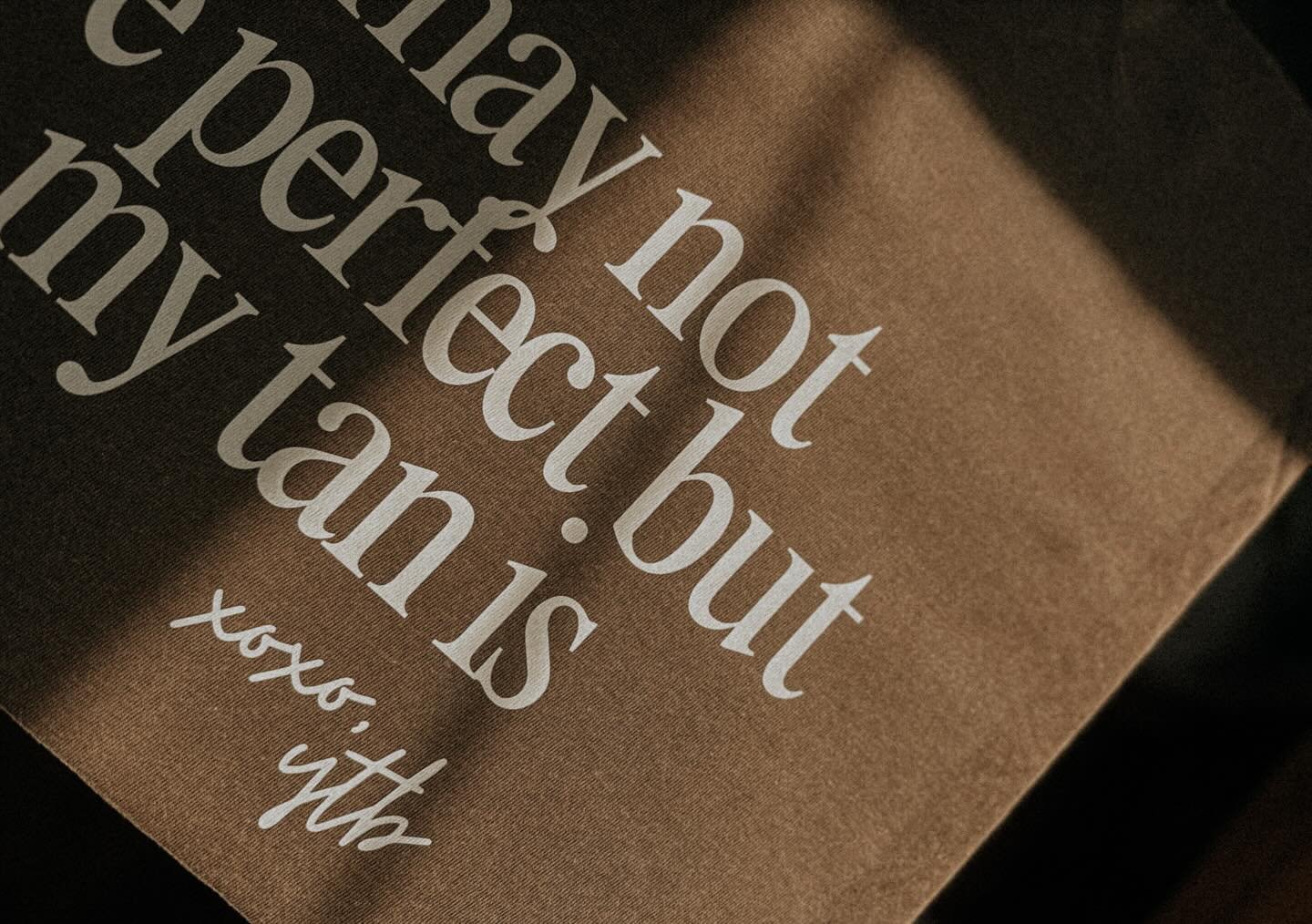 &ldquo;We want merch that our customers actually want to wear&rdquo;

Say. LESS.
