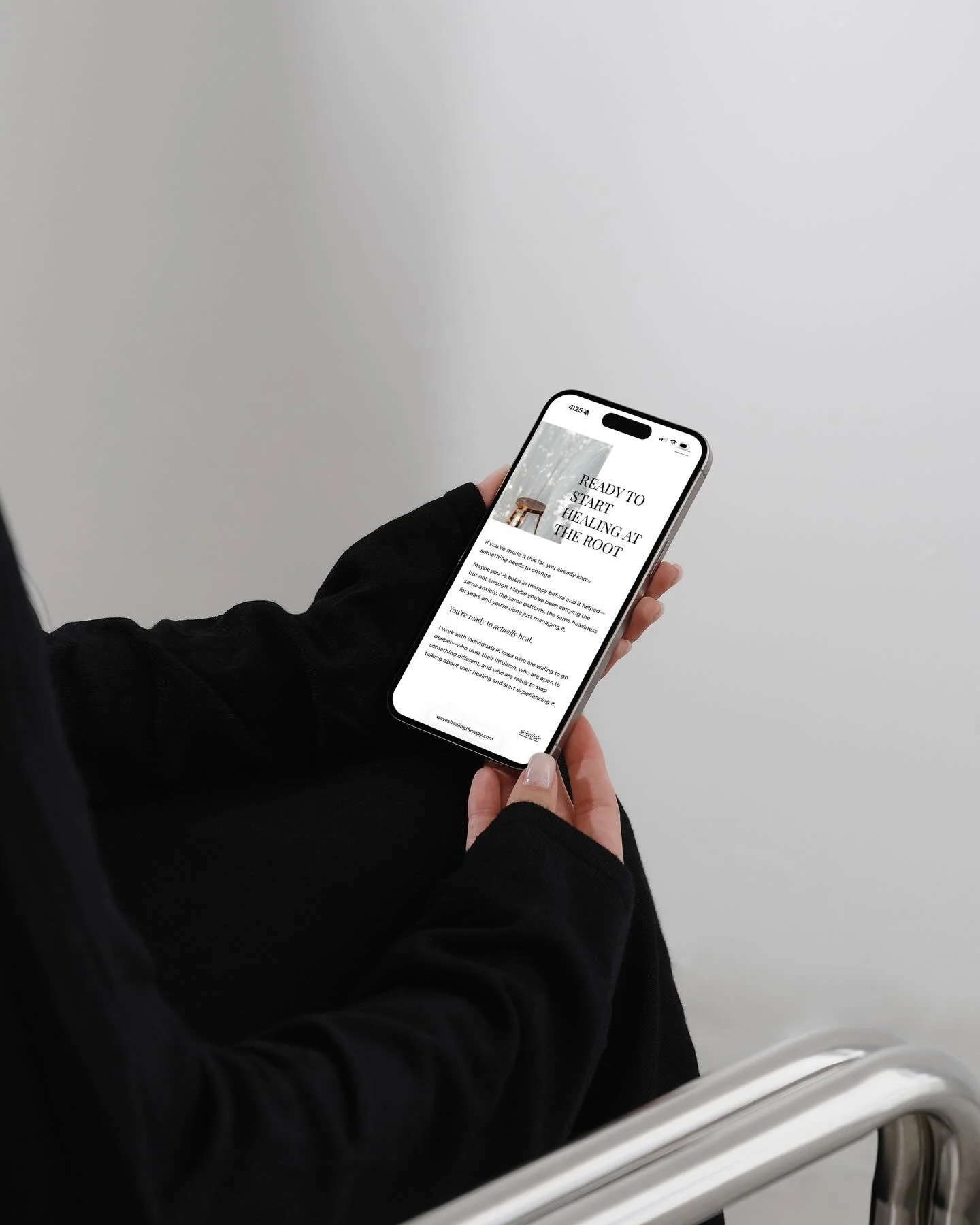 Just wrapped a full website revamp for Waves Healing Therapy and honestly, seeing this brand fully SHHIINNEE online makes my heart so damn happy. Allowing me help tells her story exactly the way it should!

Stefanie is a wealth of knowledge! Waves is