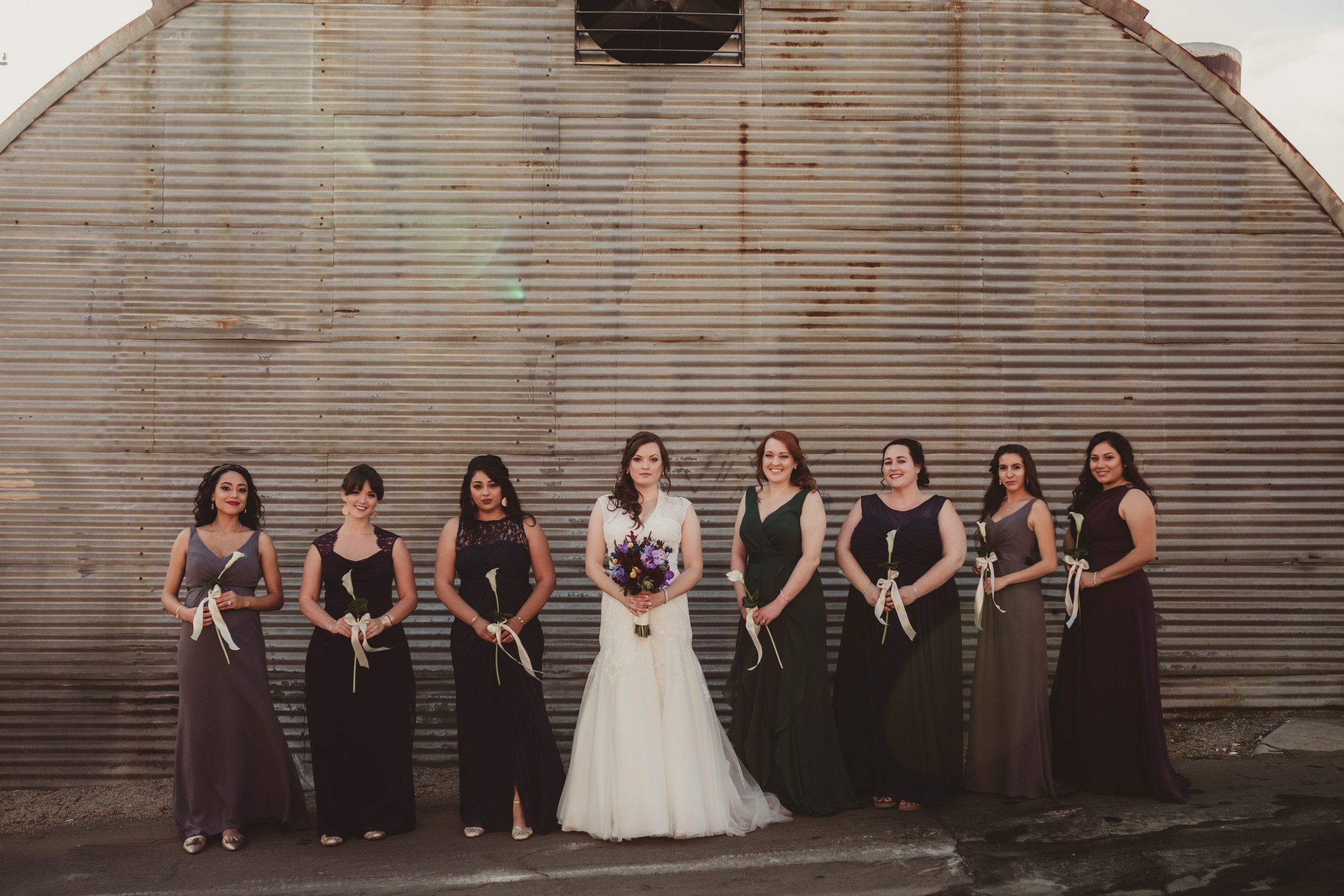 Industrial Wedding Los Angeles, CA