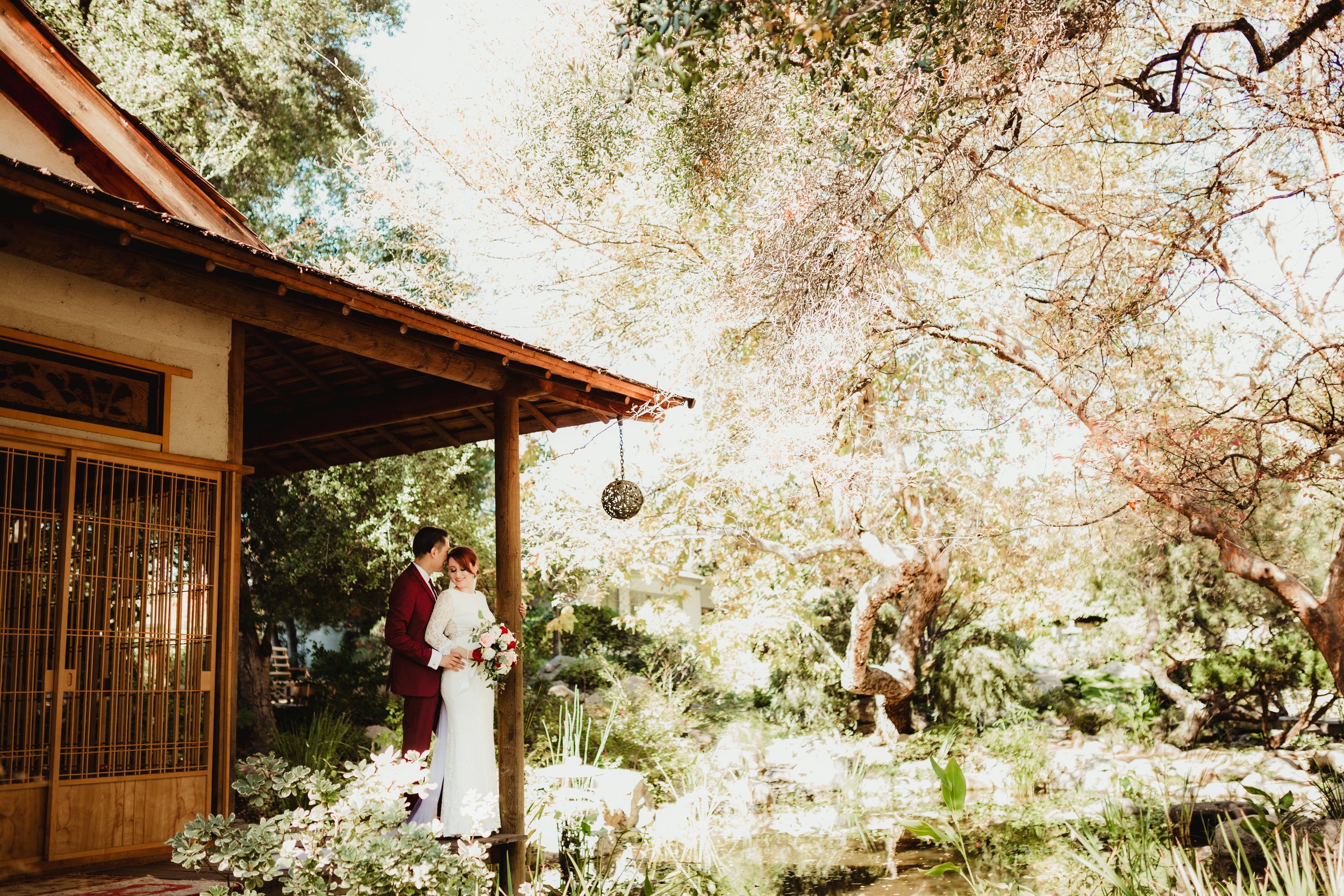 Pasadena Wedding Photographer - Storrier Stearns Japanese Garden