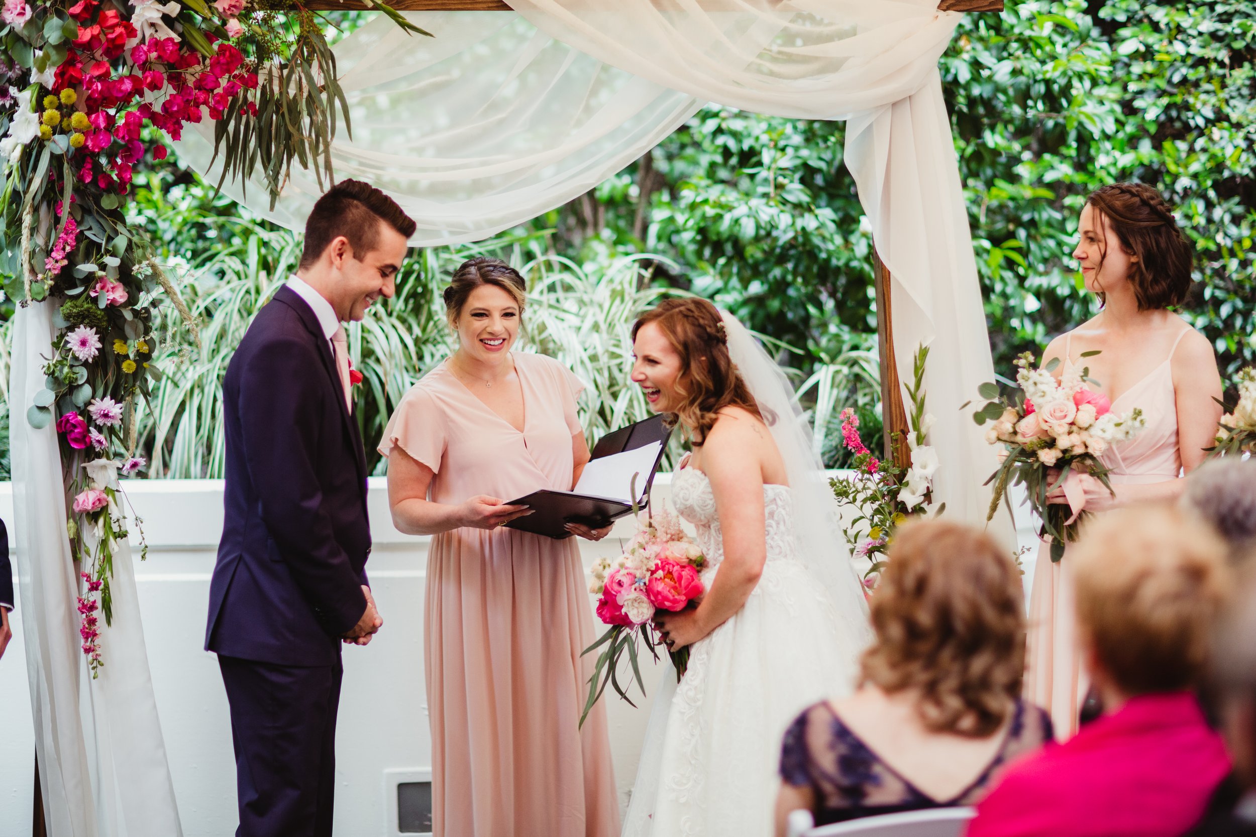 Santa Monica Romantic Wedding
