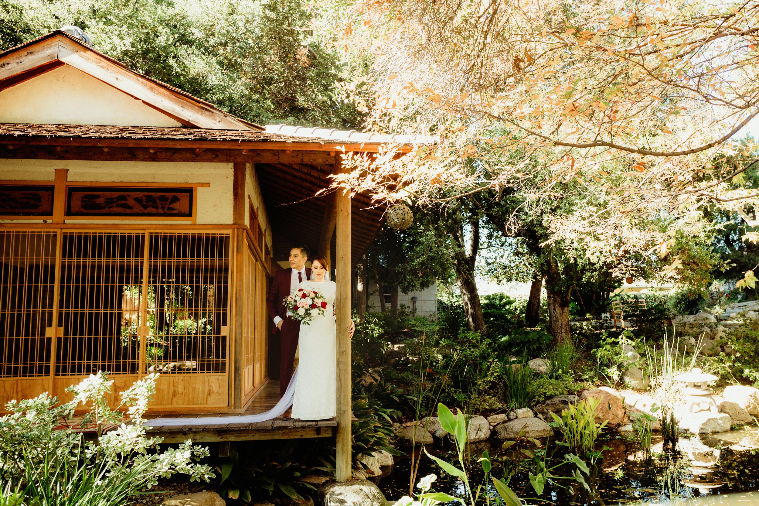 Pasadena Wedding Photographer - Storrier Stearns Japanese Garden