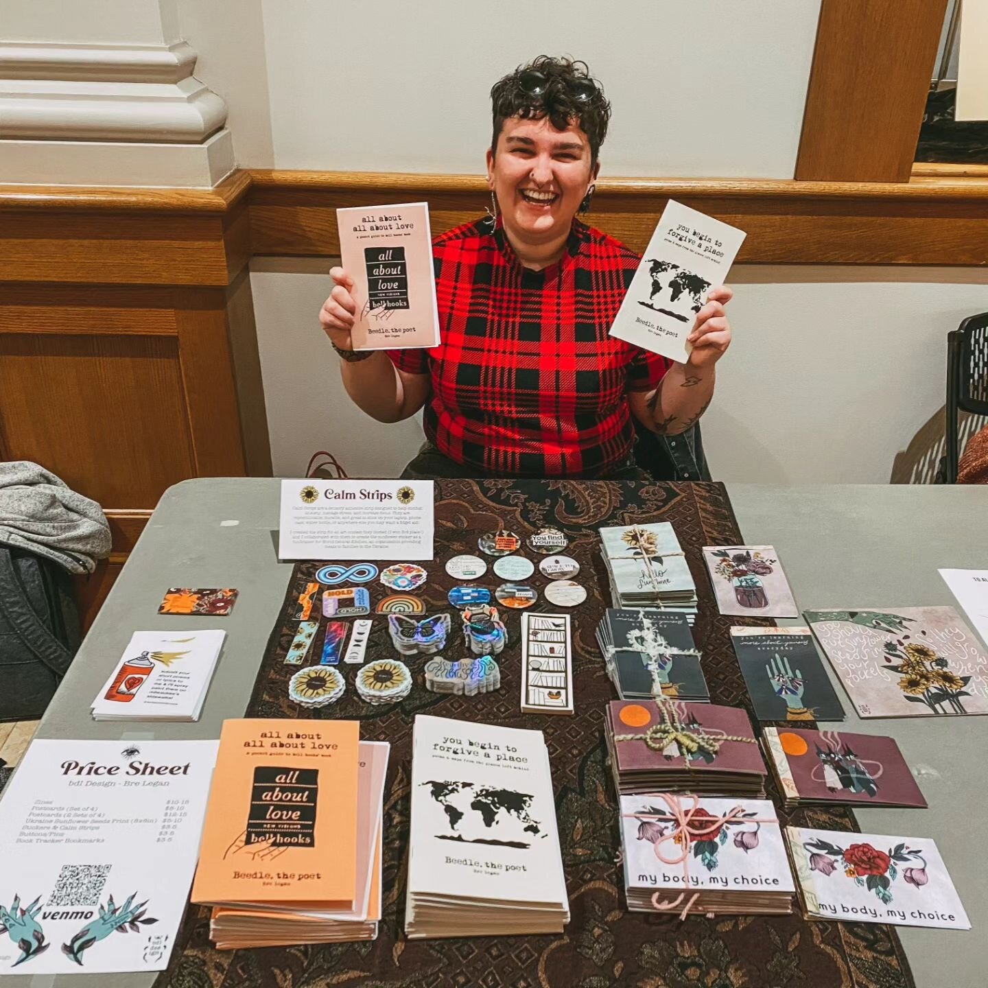 Thanks to everyone who stopped by my booth at @milwaukeezinefest this past weekend and picked up my lil flyers about this project! 

Thought I'd introduce myself! 
Hello! I'm Bre, aka @beedle.thepoet , a creative young professional living, working, a