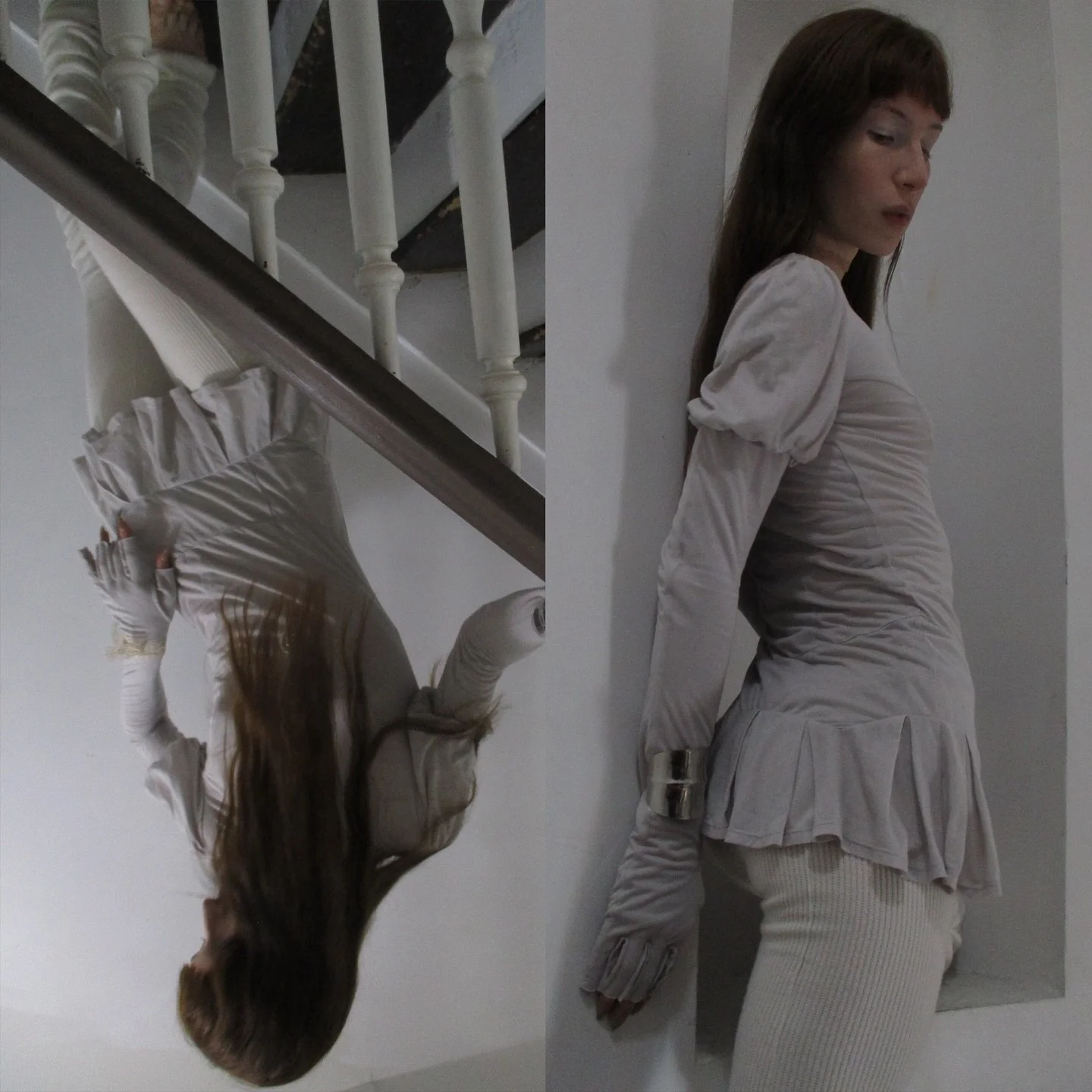 the &lsquo;off duty&rsquo; dress 🤍 on Eris 

h.atlr aw25 &ldquo;the dancer &amp; the light&rdquo; 

first release via @vrtue.life , pre orders open Sept 19 🎠 mark your calendars 🎀