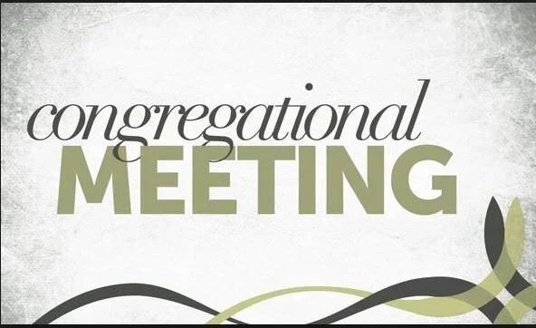 Congregational Meeting 