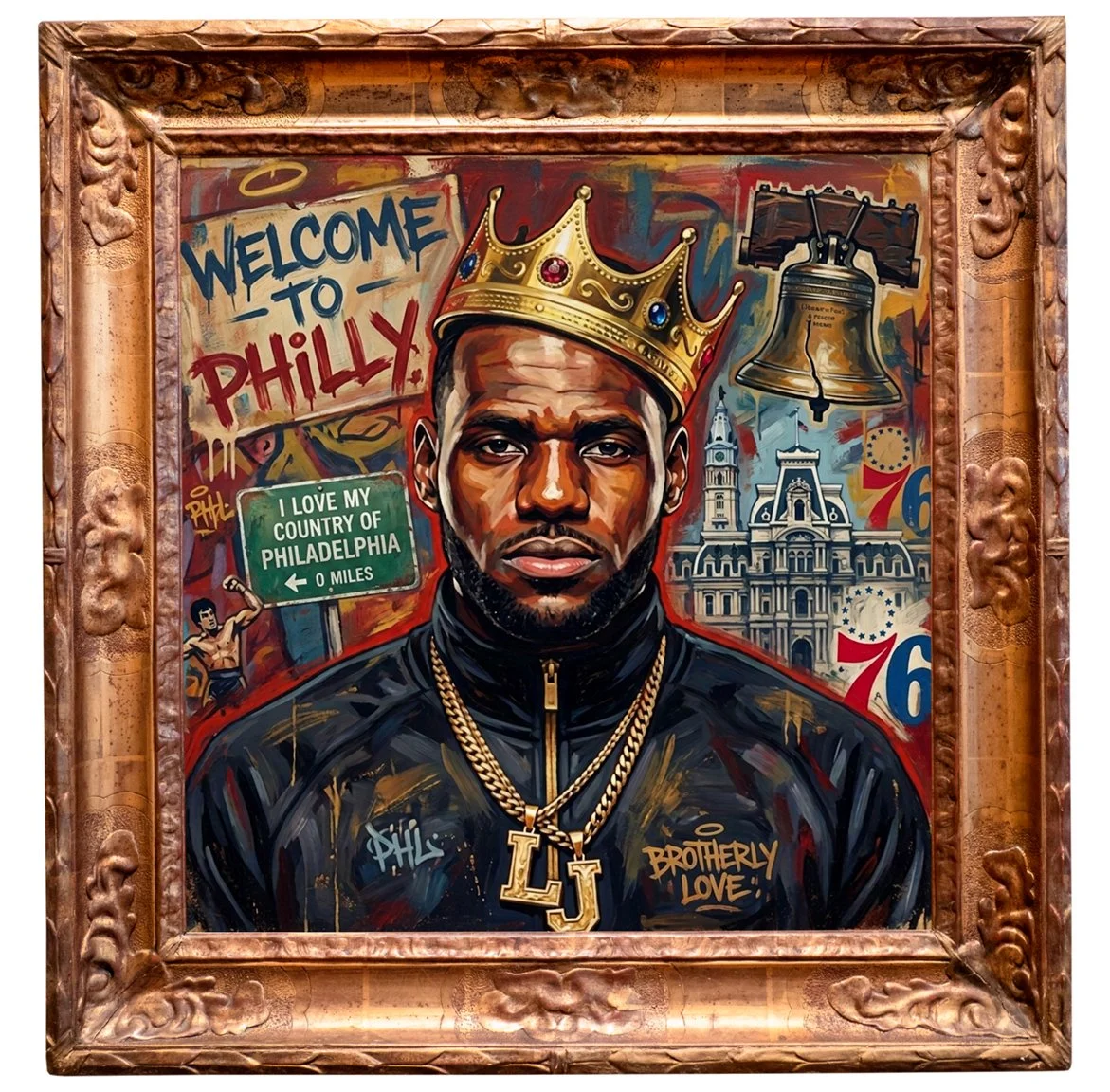 Project LeBron - Welcome to Philly Oil Painting for Promo.jpg