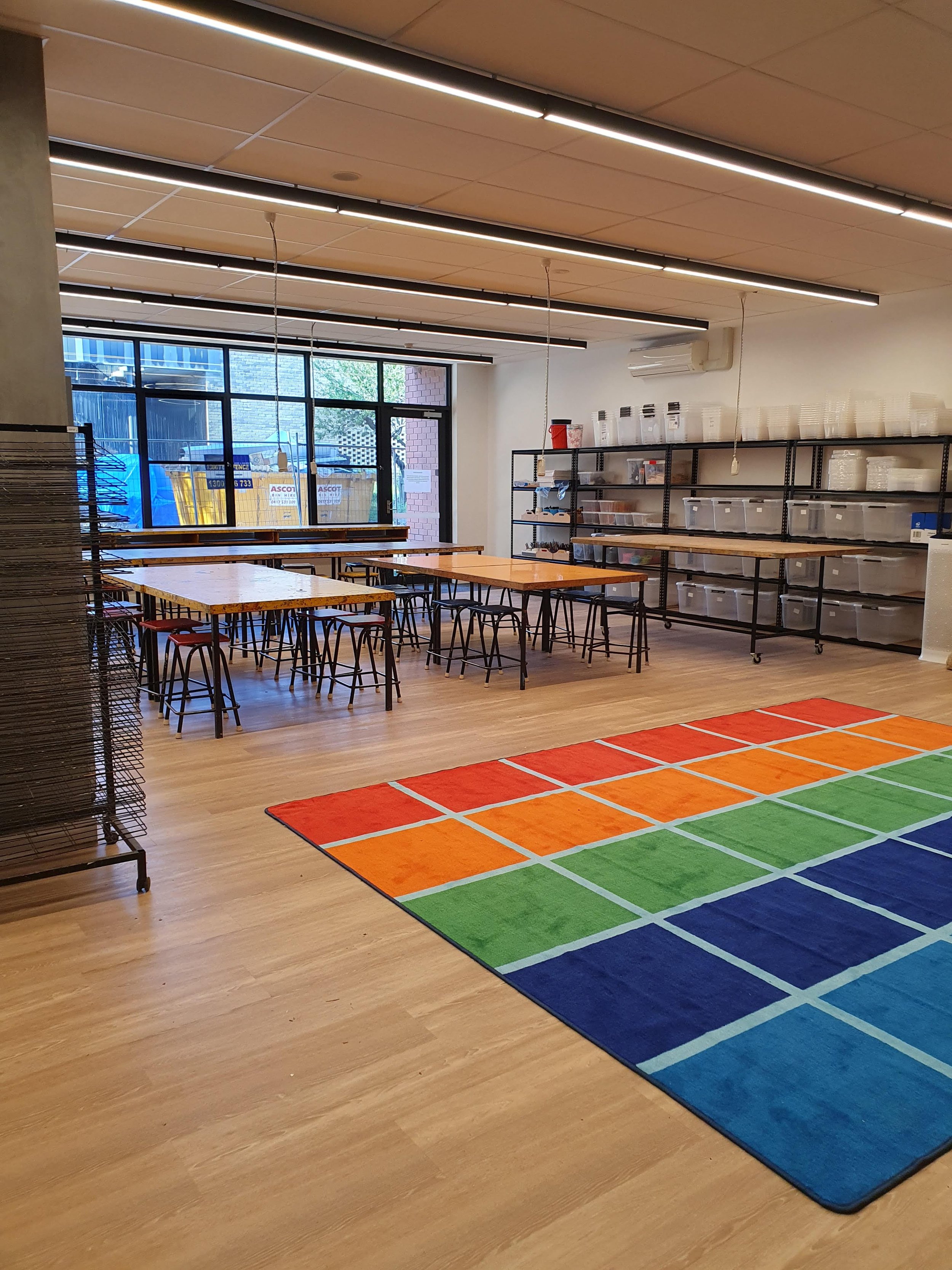 your first           art lesson for the year