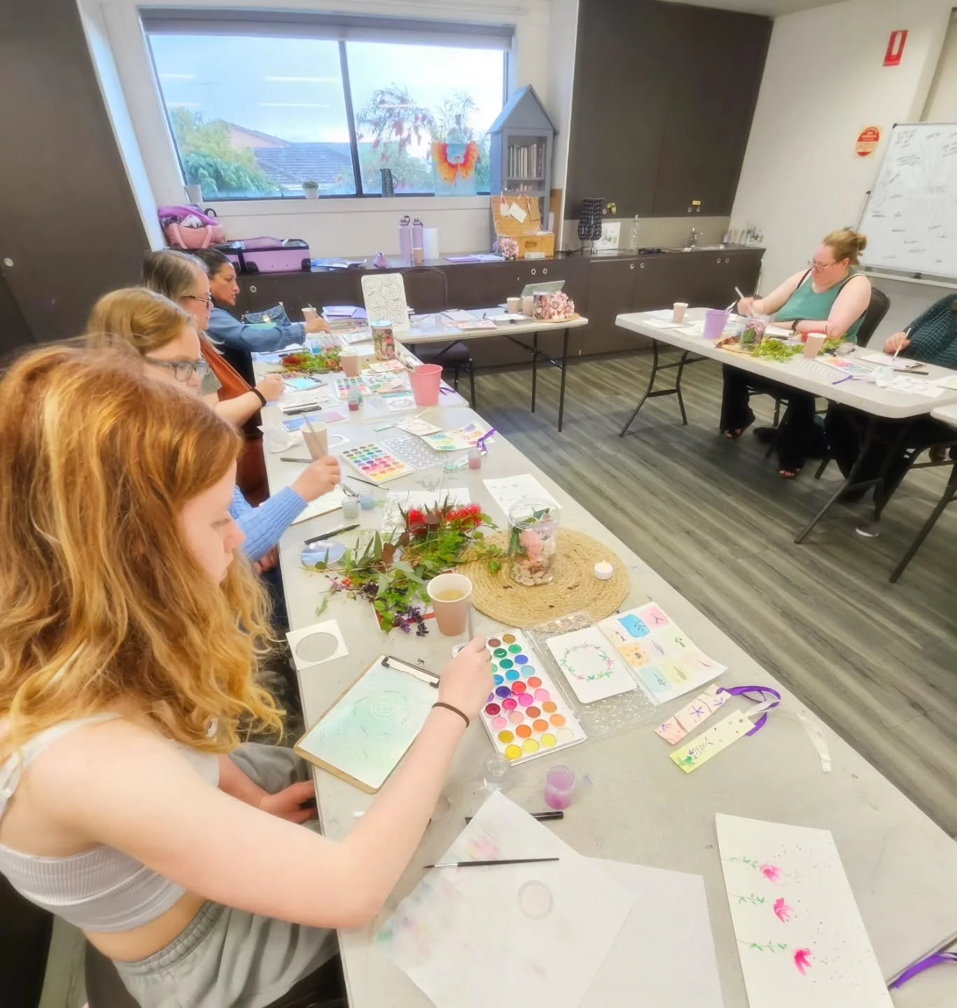 Calming Watercolour Workshops final 2025 dates:
Nov 2 Box Hill Community Arts Centre 
Nov 7 The Chestnut Tree Bookshop, West Footscray
Nov 16 Louis Joel Art & Community Centre, Altona Beach 
Dec 7 Elwood & St Kilda Neighhood Learning Cent