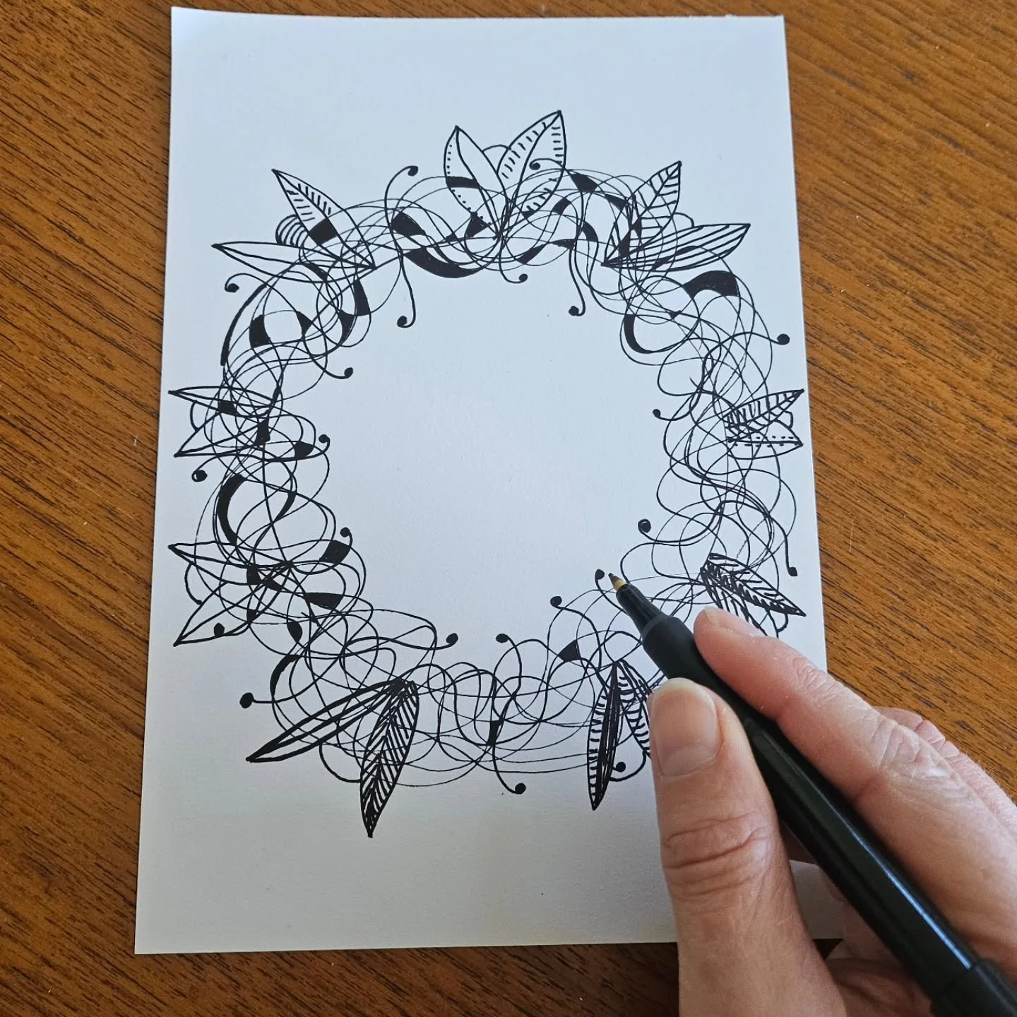 Calm and doodle with a Christmas theme at the remaining Calming Watercolour Workshops for the year. 
Blog post coming soon, sign up for Em-news to get a step-by-step instructional or book me for an end-of-year creative group activity. I'm already bo