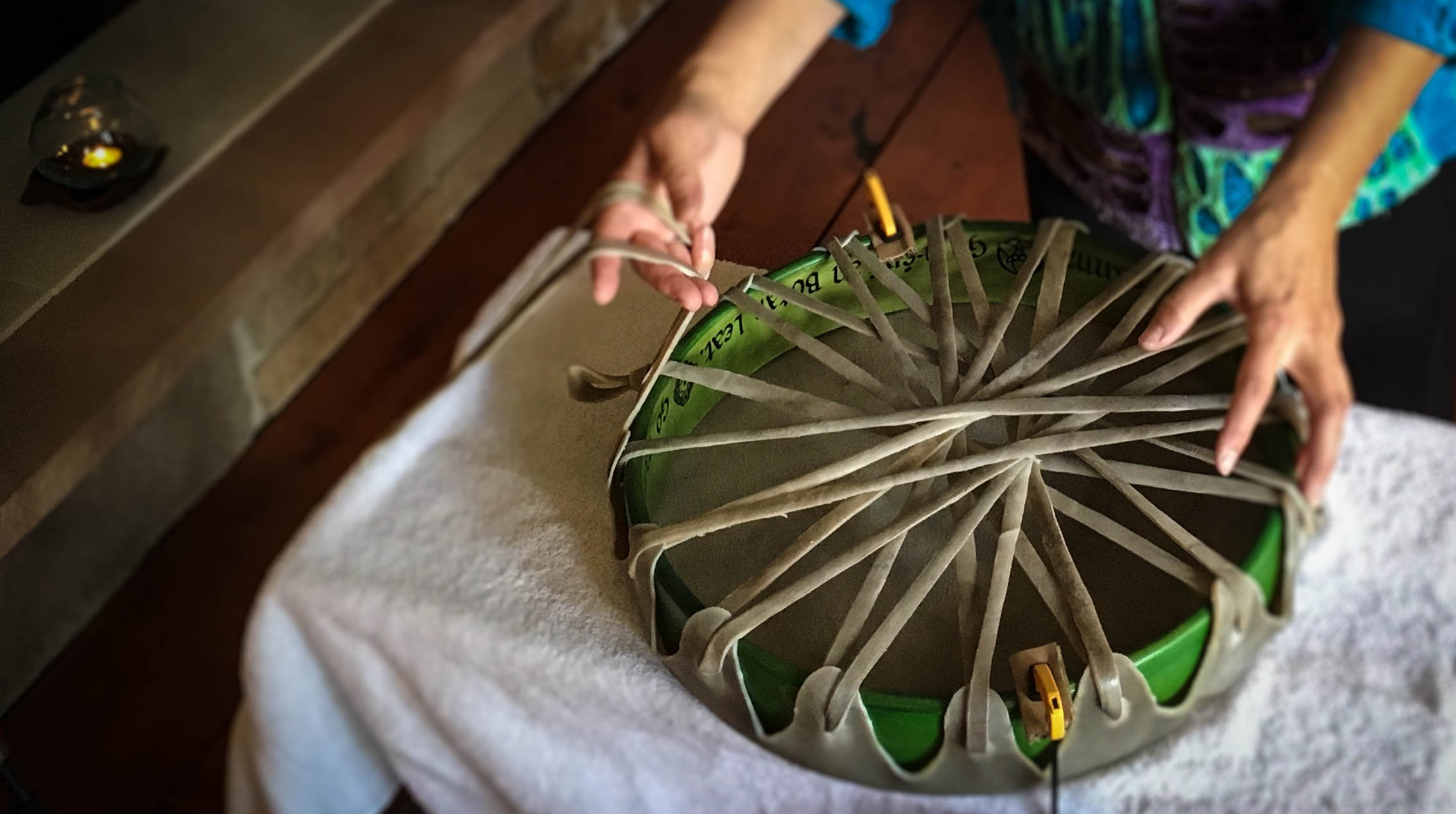 Jane's Celtic Tree of Life Drum: the Birthing Ceremony