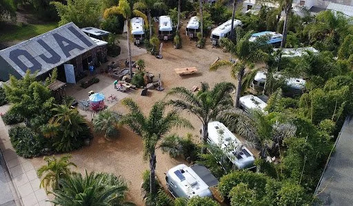 Caravan Outpost outdoor hospitality destination in Ojai featuring Airstream lodging and communal spaces promoted by Made Society PR