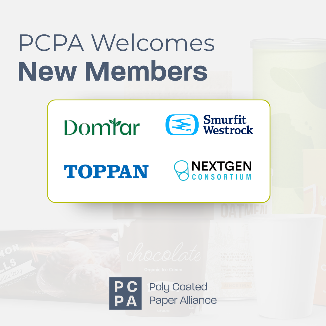 PRESS RELEASE: Poly Coated Paper Recycling Gains Industry Backing as Alliance Adds New Members