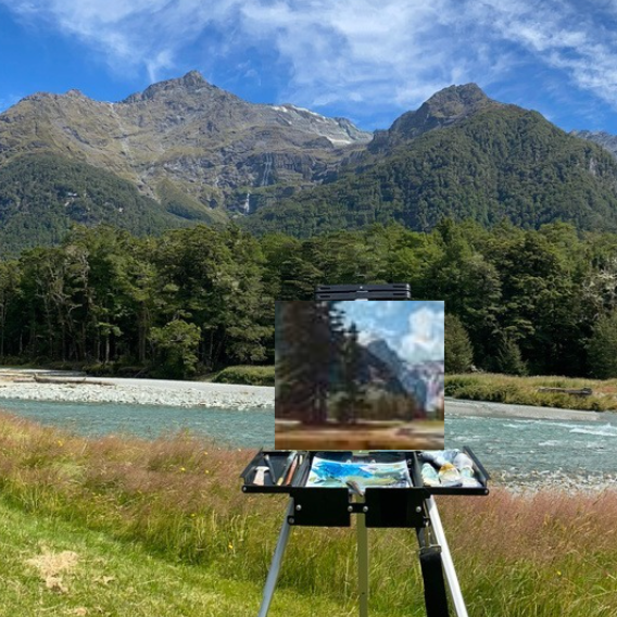 Routeburn taster Art adventure.   Full day tour