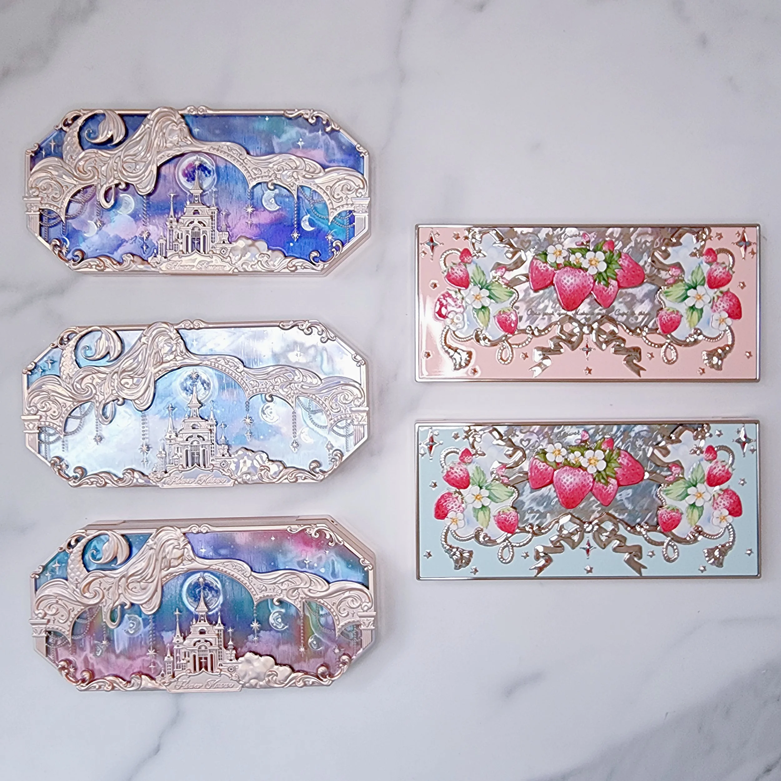 Flower Knows Mermaid and Strawberry Rococo