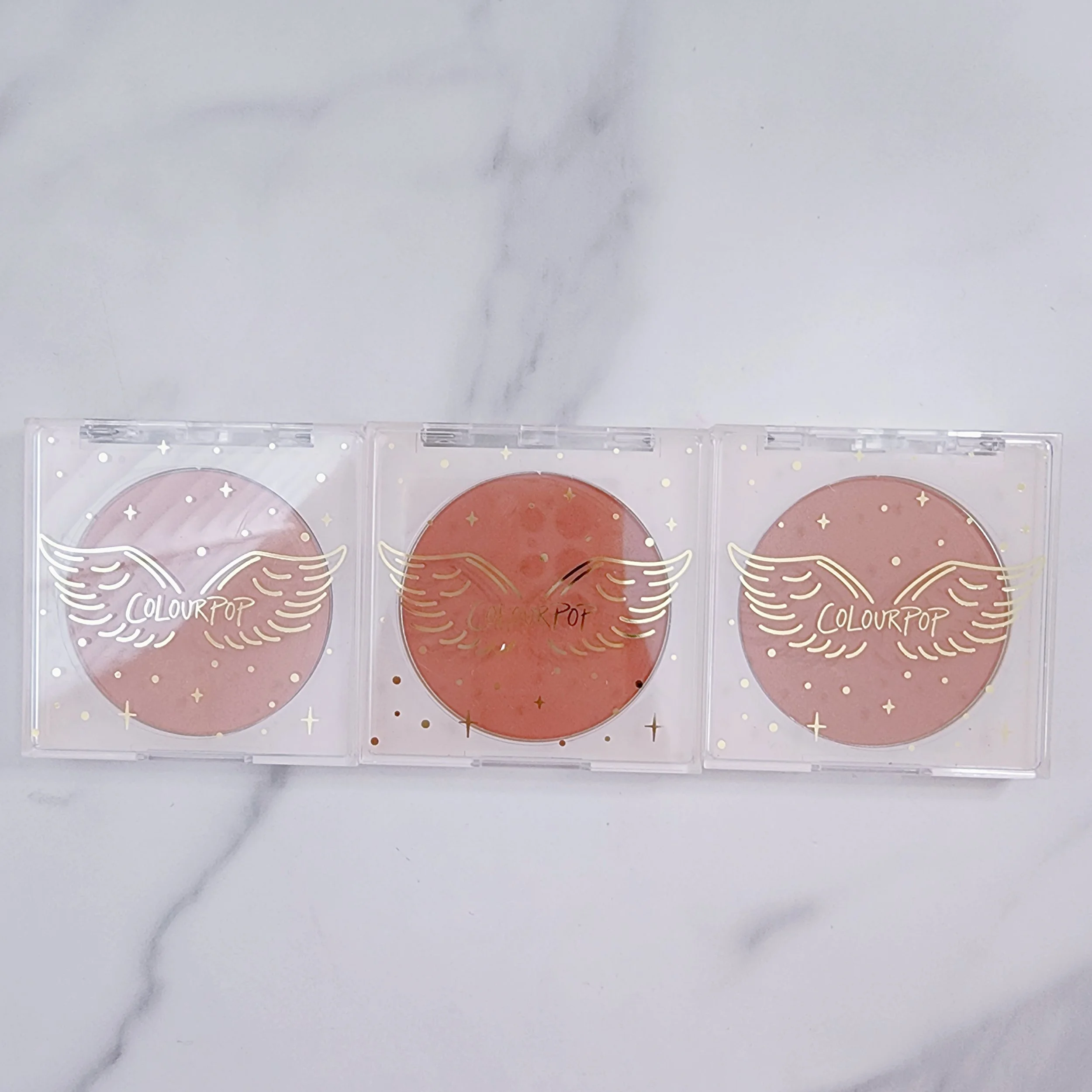 Colourpop 11:11 Collection Pressed Powder Blushes Swatches and Review ...