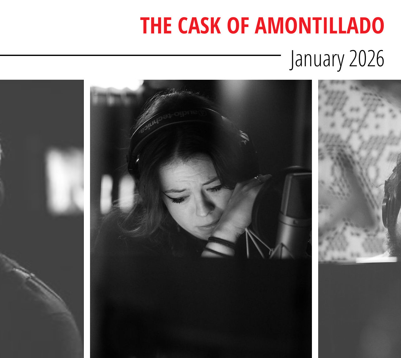 RECORDING | THE CASK OF AMONTILLADO