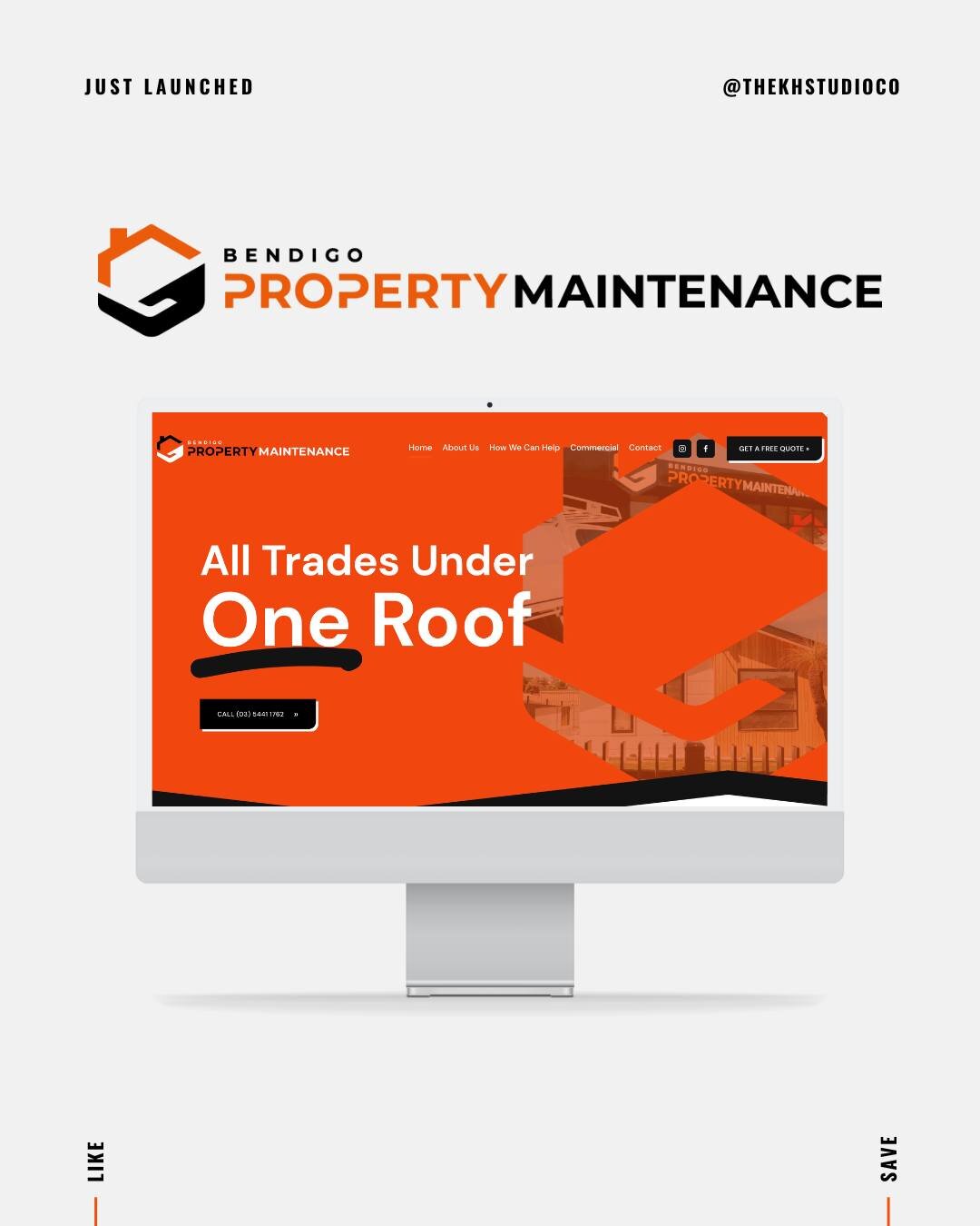 💥 JUST LAUNCHED // Jye, Ash and the team at Bendigo Property Maintenance were amazing to work with. They had absolute trust in the creative process from day one of the project planning to the finished website build. 

We were able to take their alre