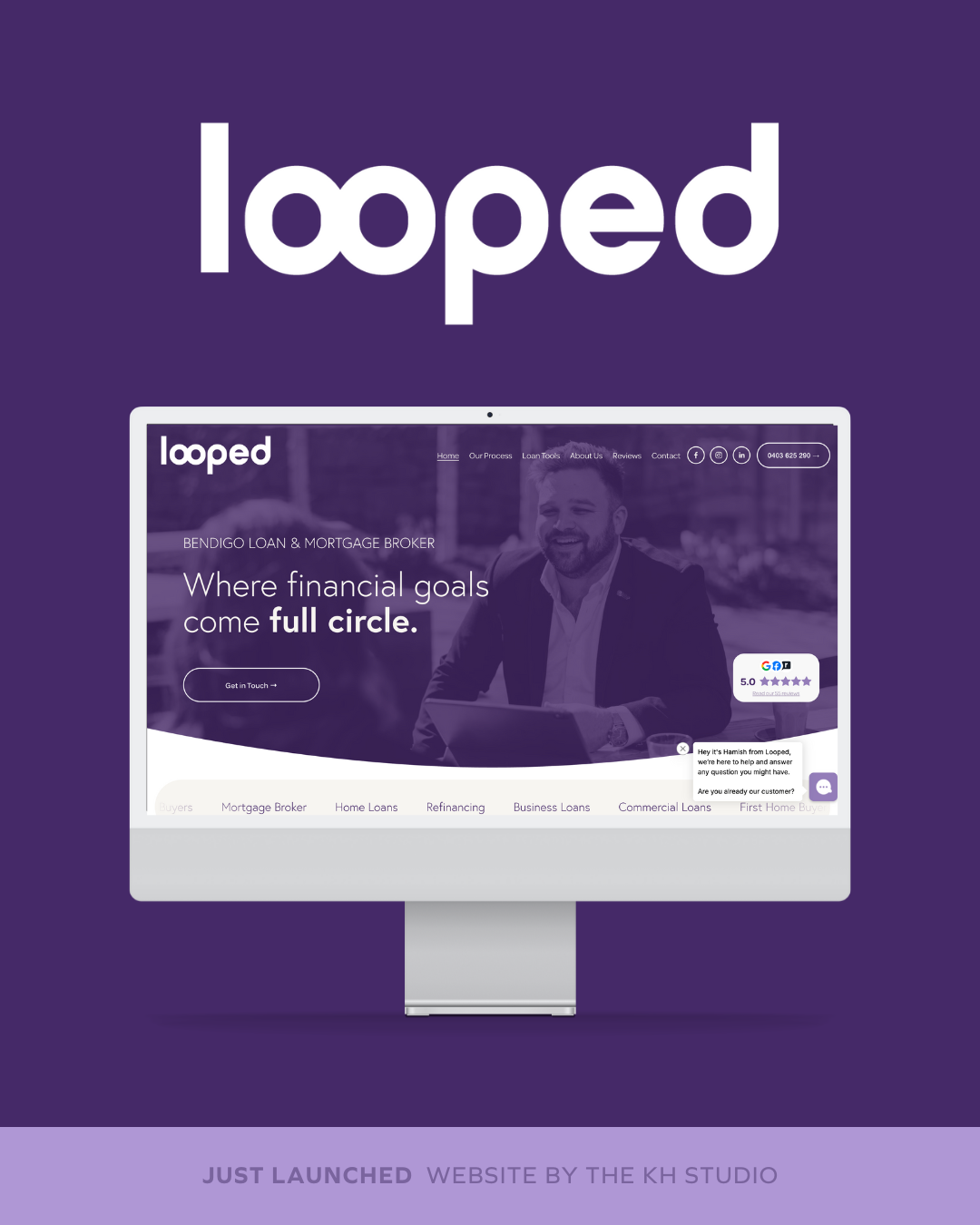 #KHStudy for Looped — The KH Studio | Websites, Brands & Marketing ...