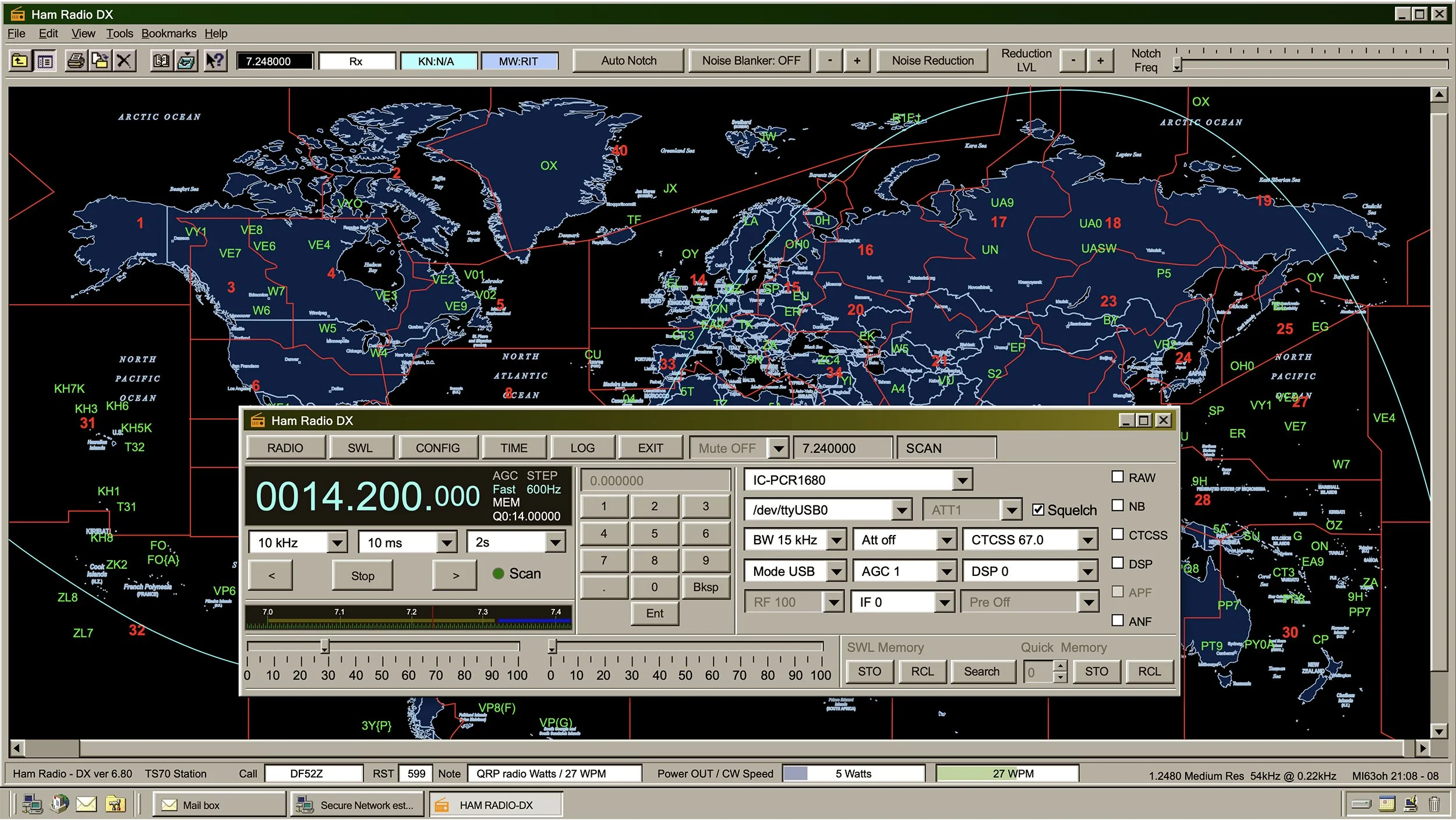 Hunters: Ham radio screen