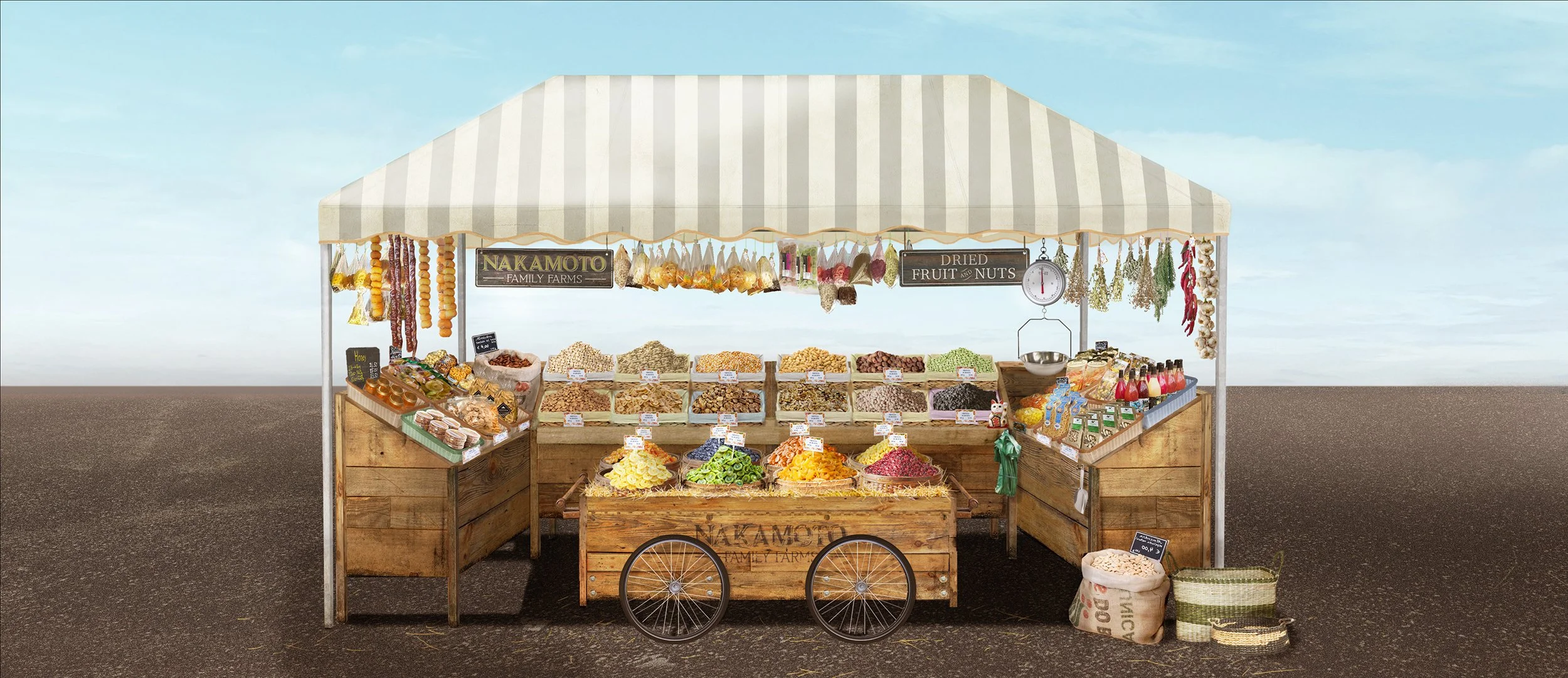 Peter Rabbit 2: Market stall concept art