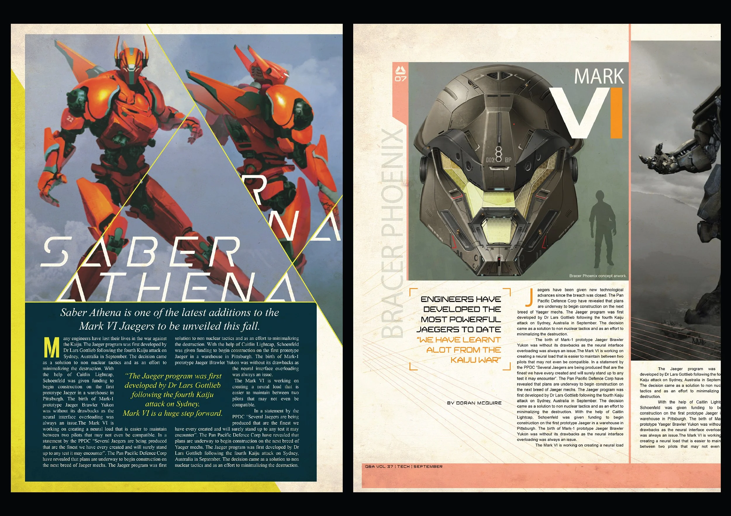 Pacific Rim 2: Jaeger Articles