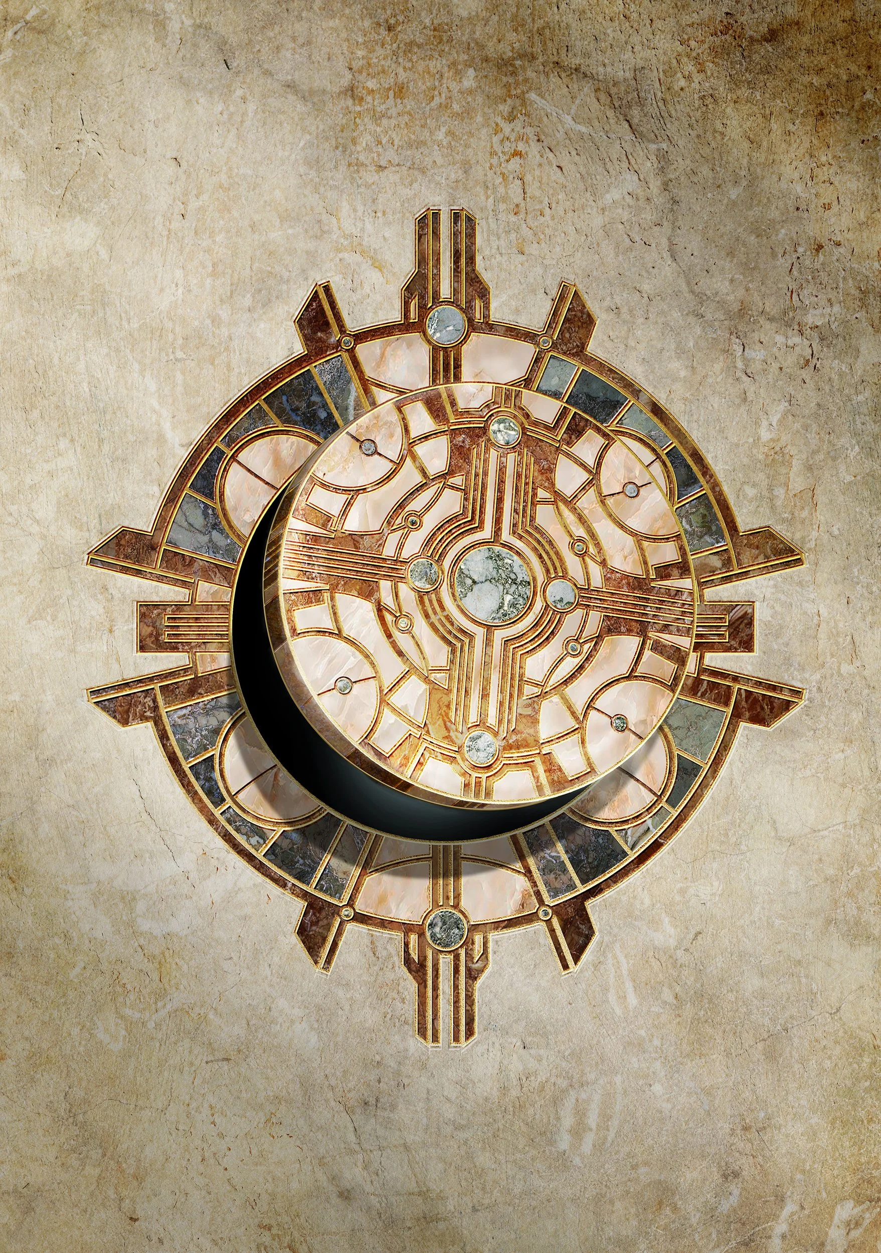 Thor Love & Thunder:  Omnipotence City architecture detail