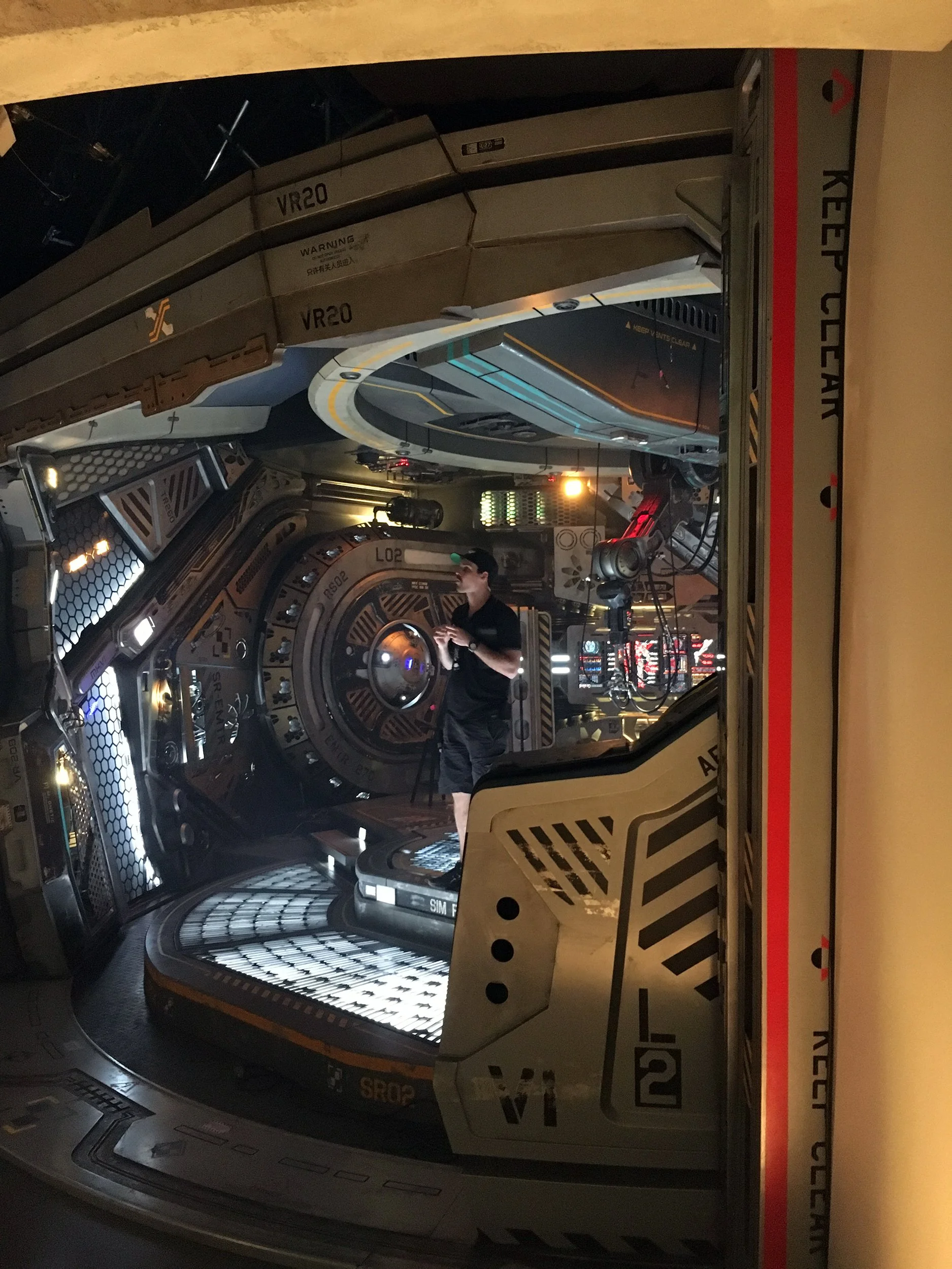 Pacific Rim 2: Sim Room Stencils and vinyl decals