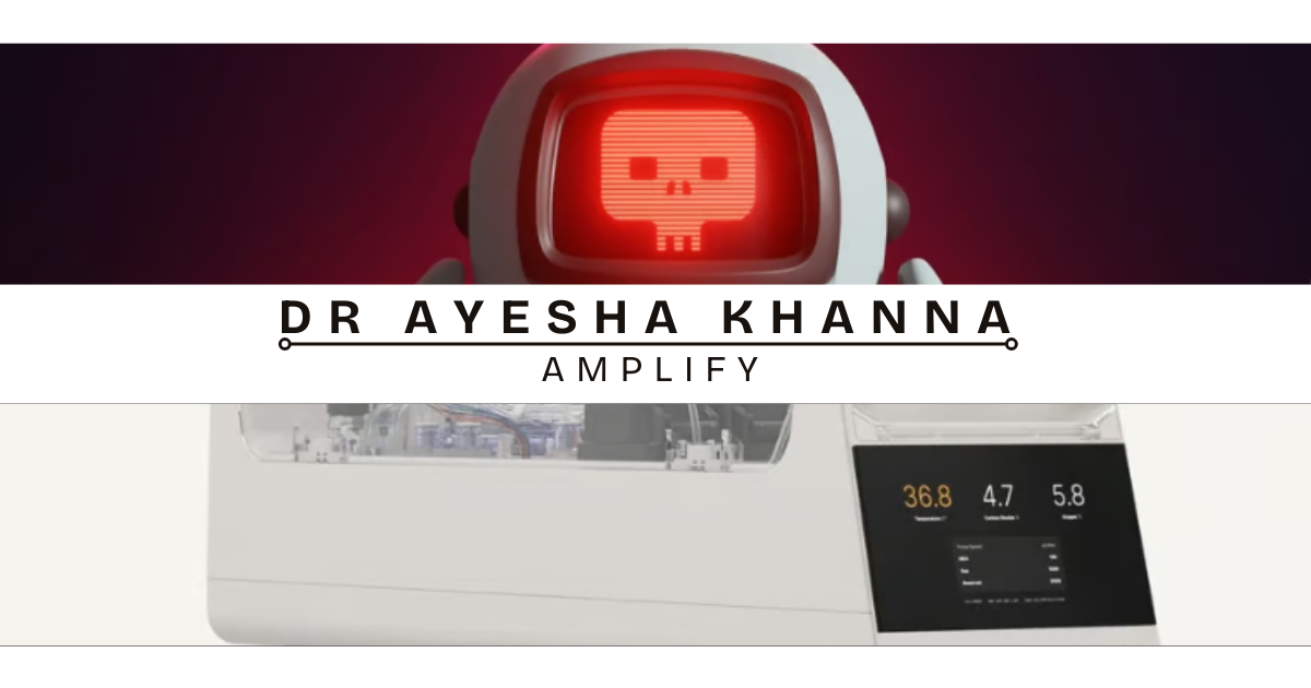 Amplify with Dr. Ayesha Khanna | This Data Center Runs on Brain Cells