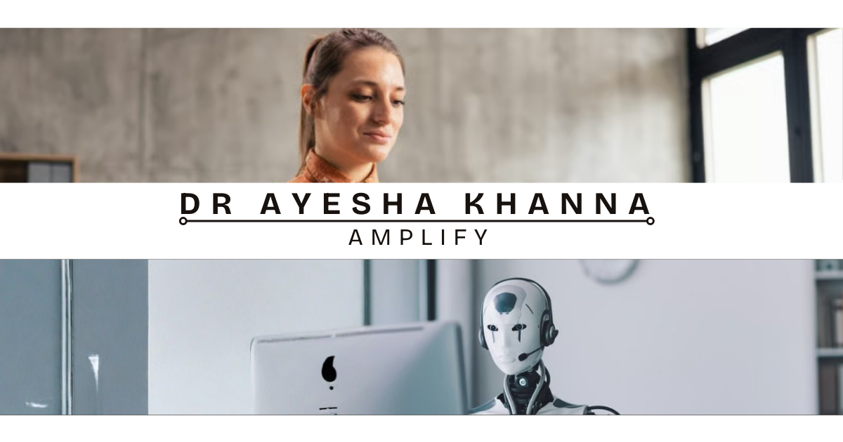 Amplify with Dr. Ayesha Khanna: This Job Title Didn't Exist a Year Ago