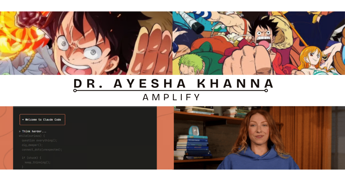 Amplify with Dr. Ayesha Khanna | Is Anime in Trouble?