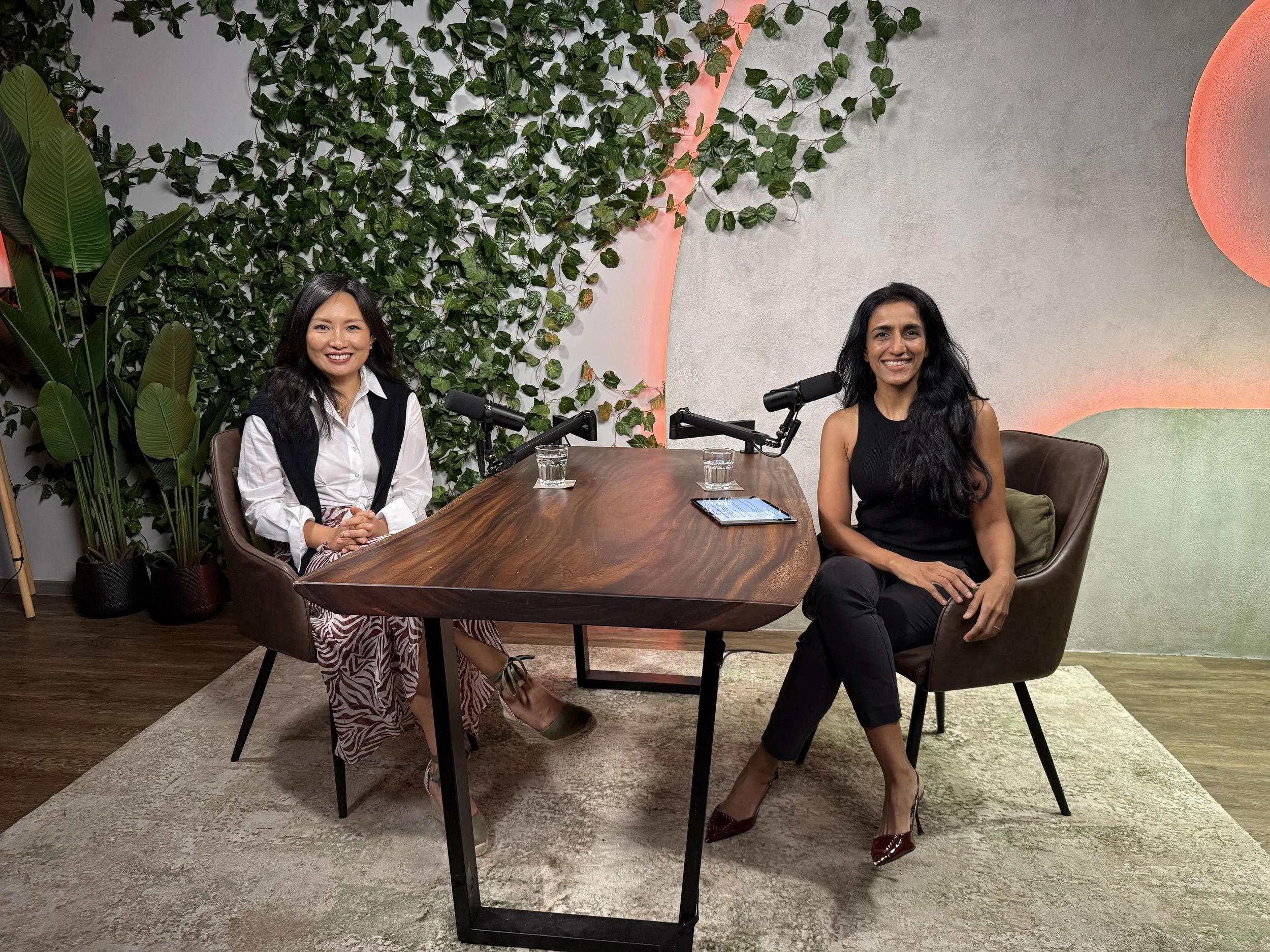 Dr. Ayesha Khanna. host of AI Across Borders, with Jen Zhu Scott.