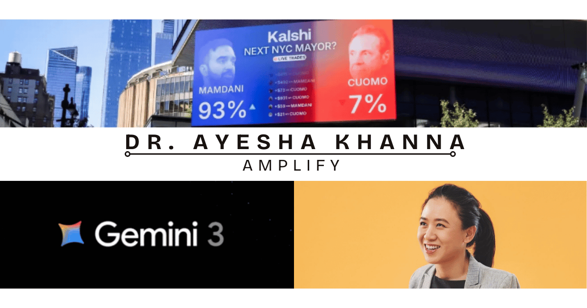 Amplify with Dr. Ayesha Khanna: Google Steals the Spotlight