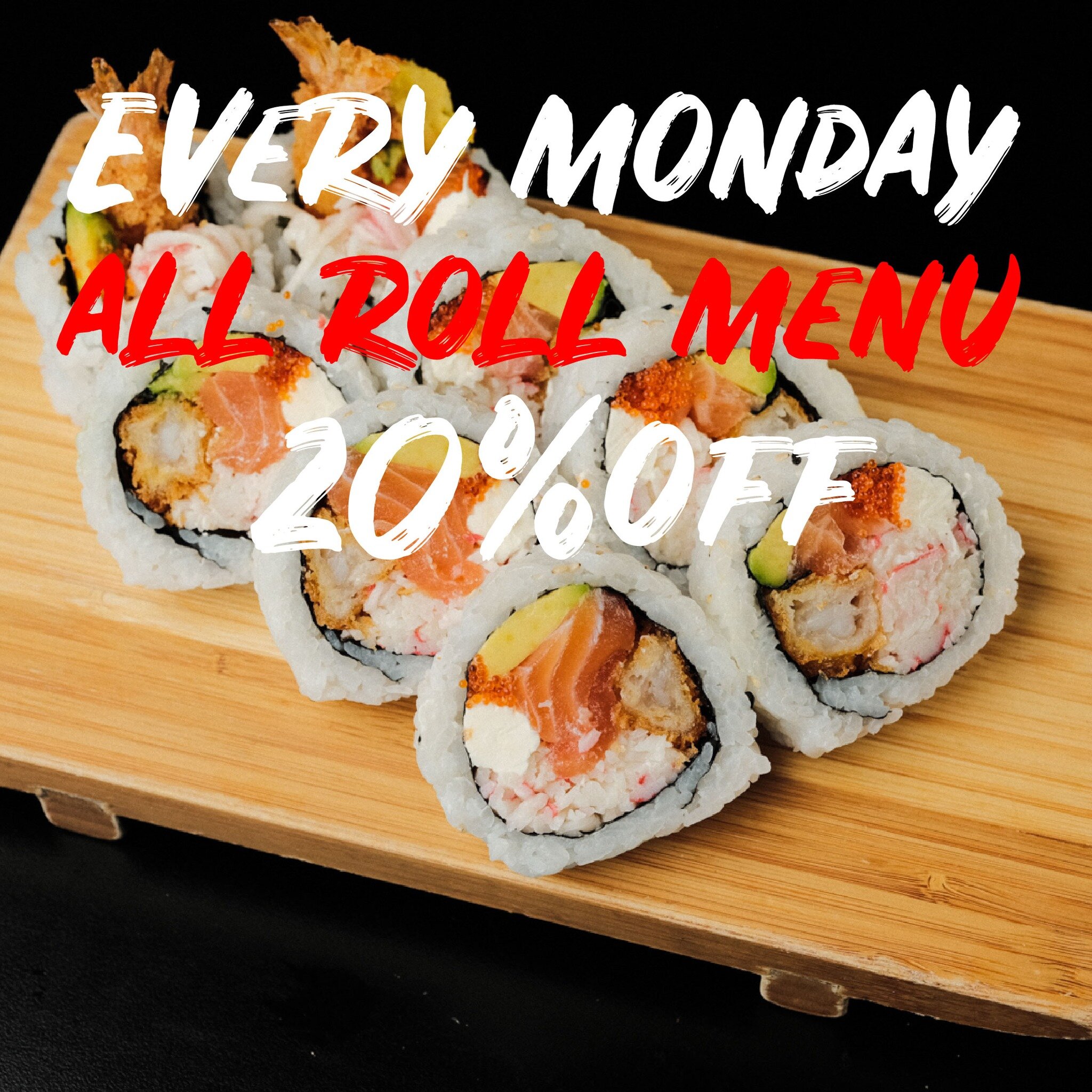 Our most popular menu items are now 20% off! Every Monday and Wednesday, you can save big on noodles, roll menu and donburi. So come on down and enjoy a delicious meal at SAKANA JAPANESE DINING BAR. 😍 #sakanaclayfield 

Sakana Japanese Dining bar

1