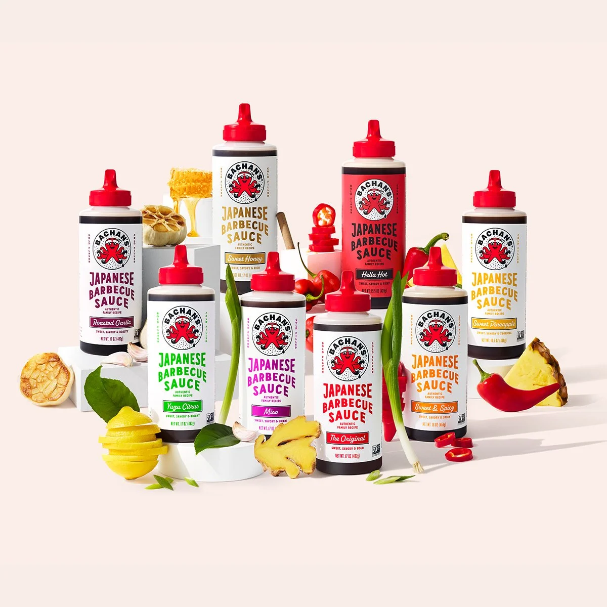 Bachan's Barbecue Sauce Family Portrait Photography Photoshop