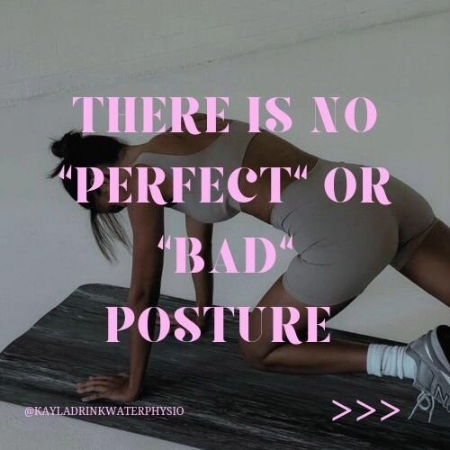 There is no &quot;perfect&quot; posture that you must stay in, much to the contrary of being told by parents to stand up right, shoulders back etc.
Even sitting in an upright posture all day can leave you feeling stiff and sore, because you have sust