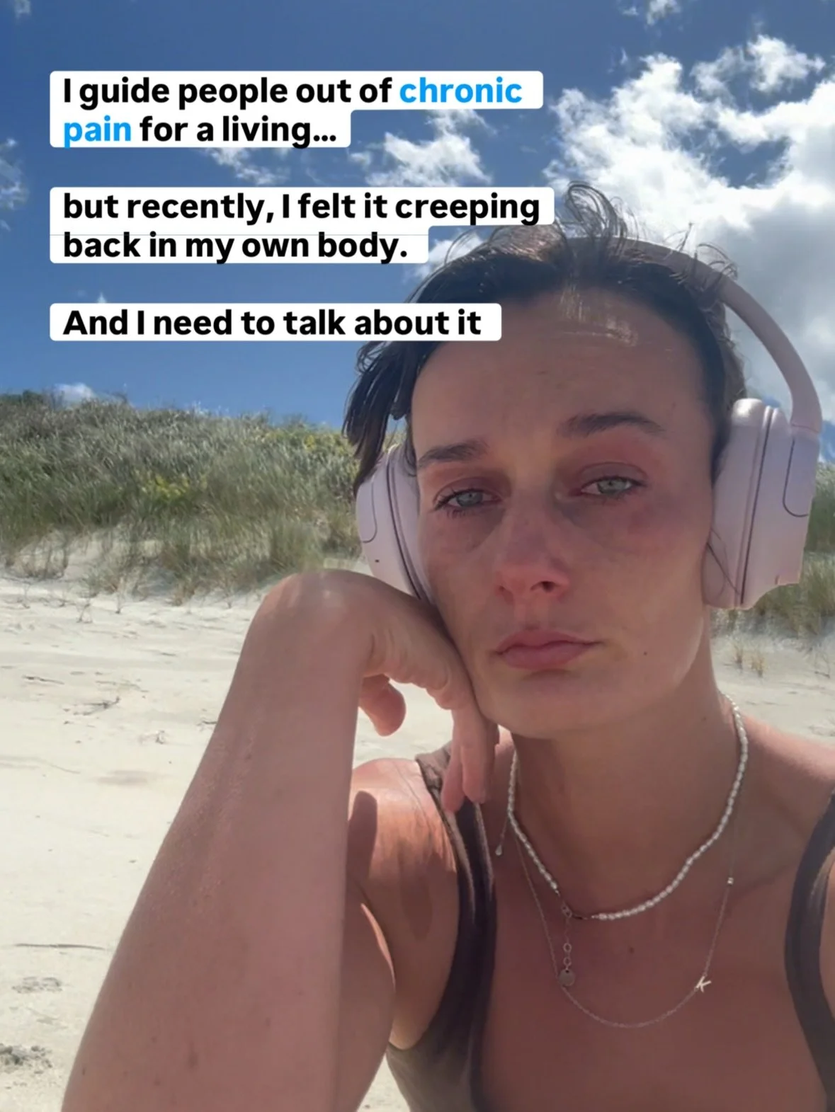 This isn&rsquo;t an easy post&hellip;but something that needs to be shared.

When old symptoms appeared, I didn&rsquo;t feel like the expert.

I felt frustrated.
Disappointed.
A bit ashamed, if I&rsquo;m honest.

But once I sat with it&hellip;
I reme