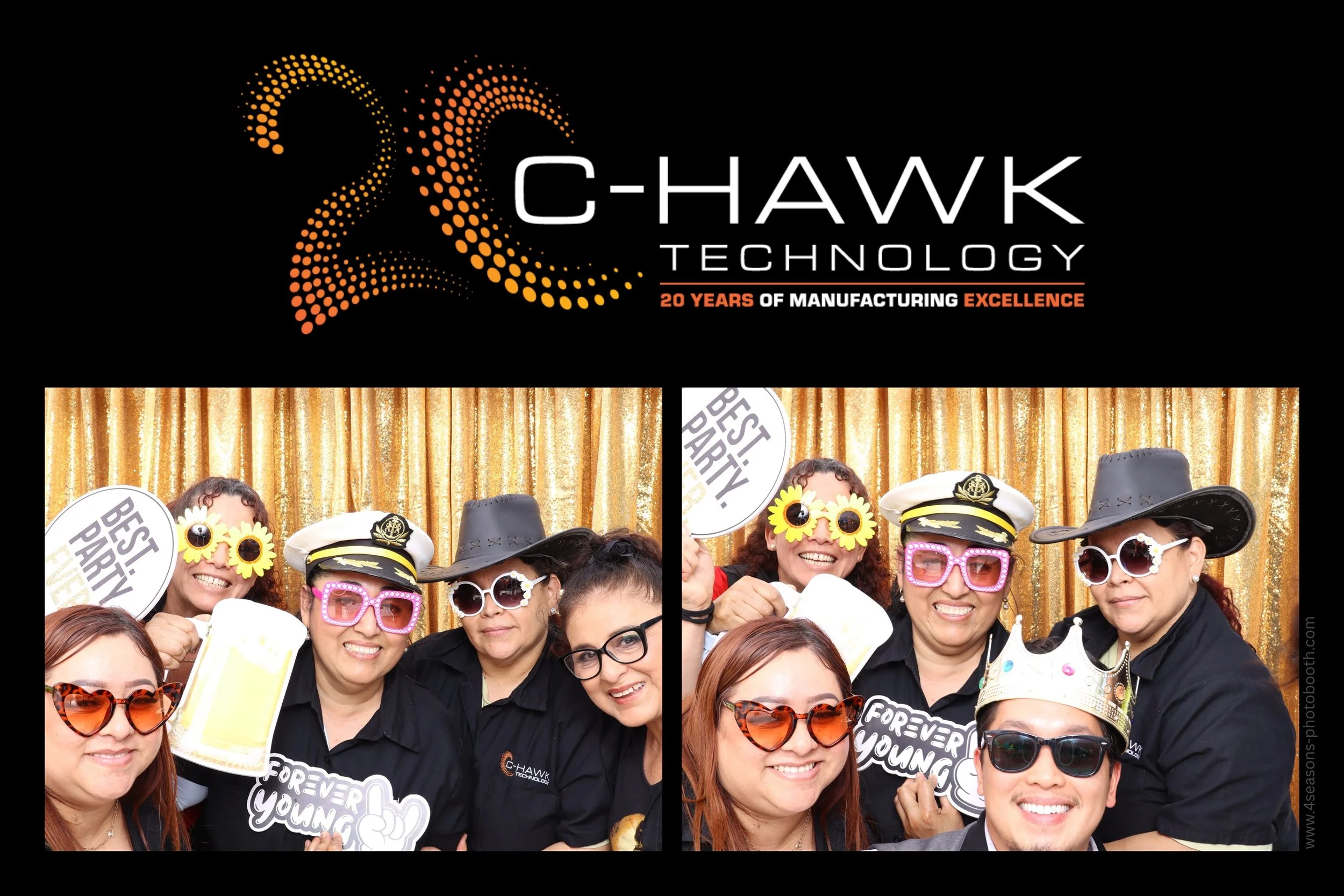 4 Seasons Photobooth covering a corporate function - in the Bay Area, Hayward, California where every guest had nonstop fun at our photo booth. Red Carpet VIP Event