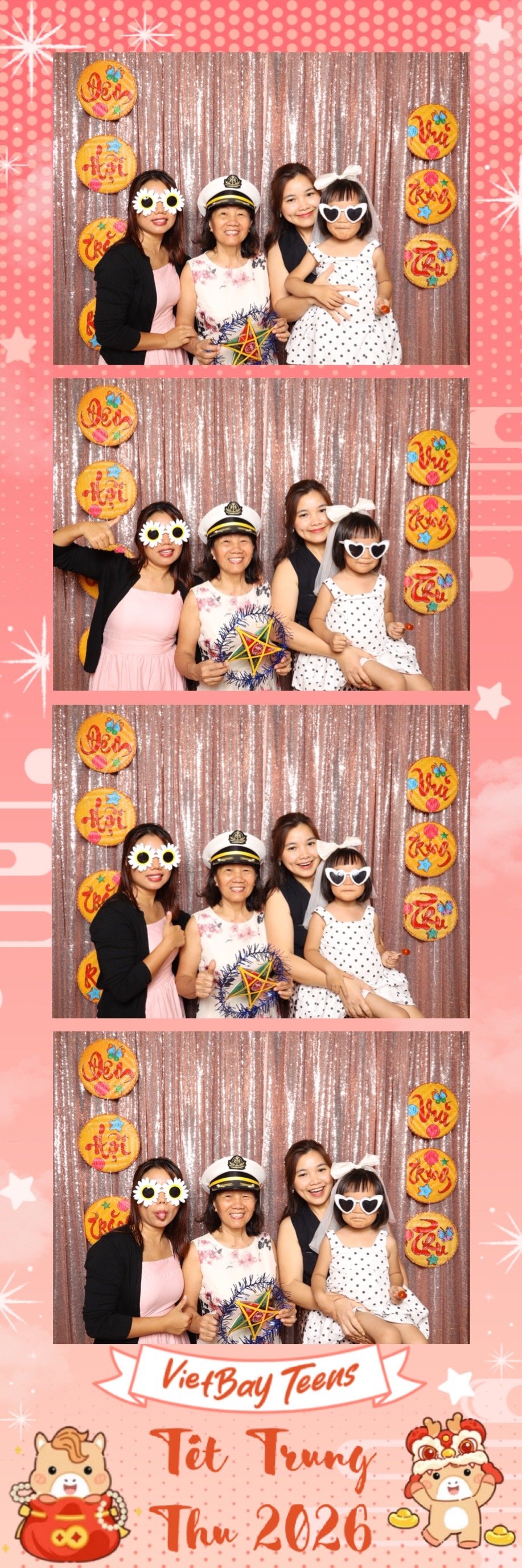 4 Seasons Photobooth covering a special event for VietBay Teen event in Mountain View, Bay Area, California. The Guests thoroughly enjoyed our luxury photo booth with instant prints at this event. 