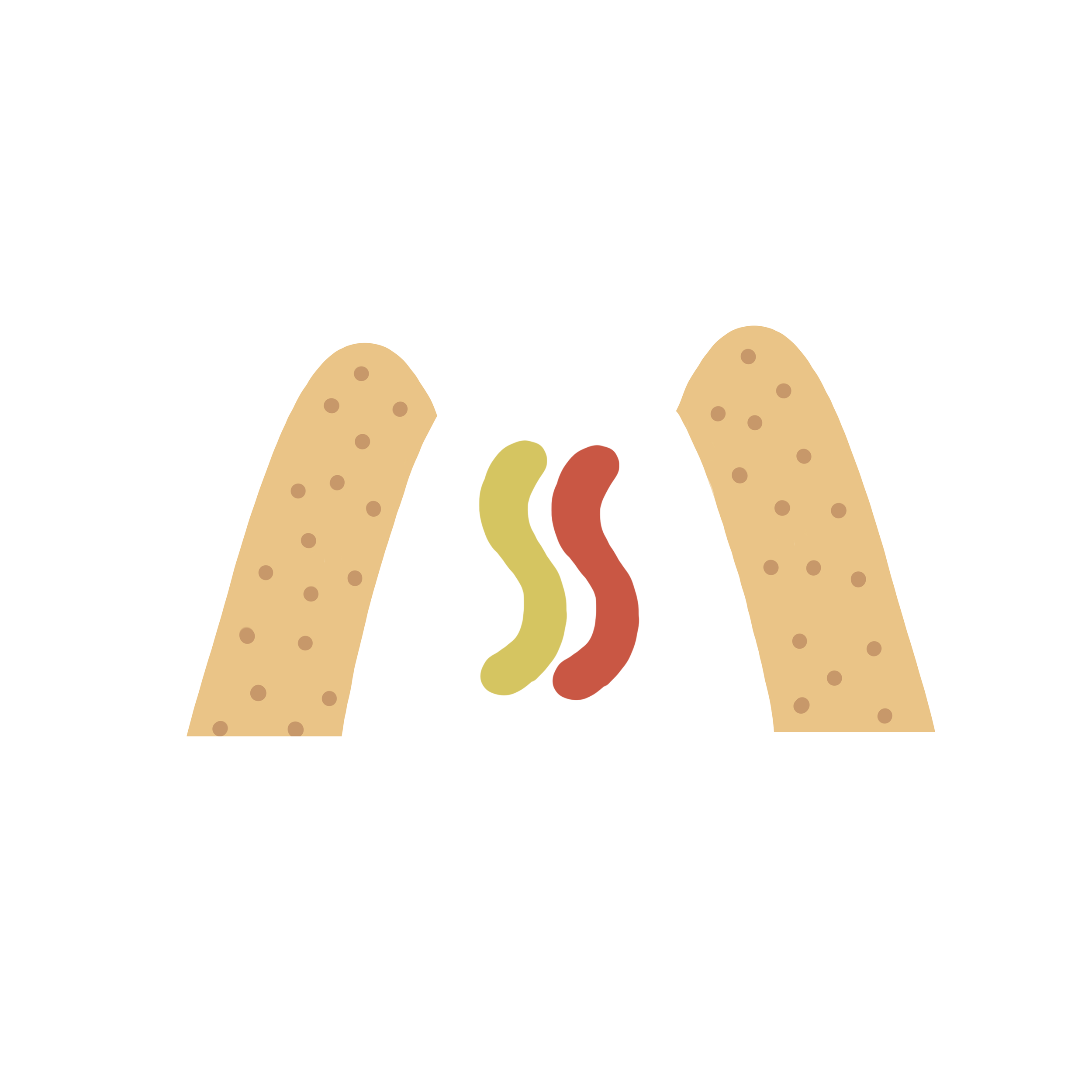 hot dog costume magnet