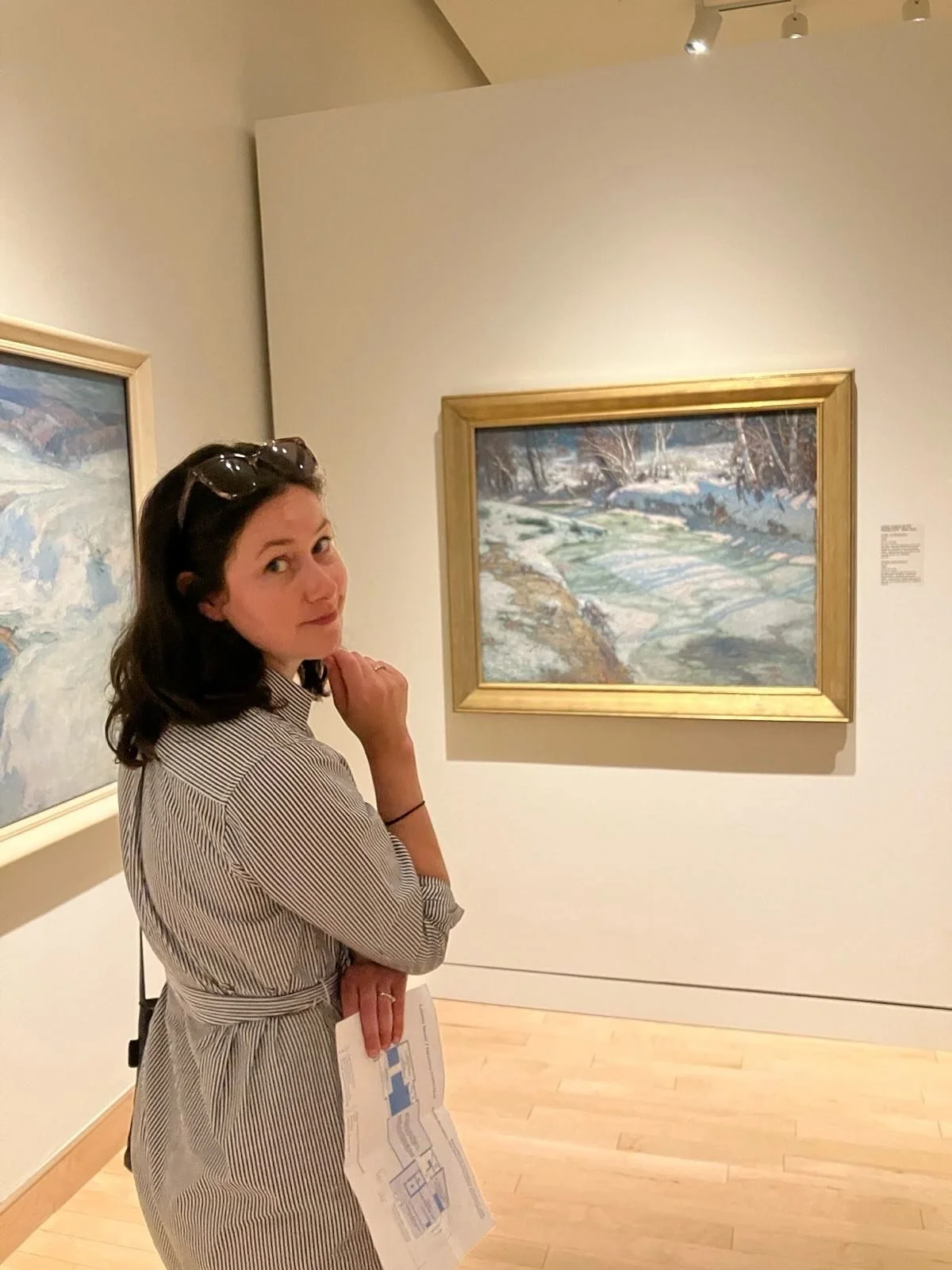 What a nice coincidence that after an amazing trip along the Saint Lawrence River in Quebec - from Montreal through the Charlevoix region to Rivi&egrave;re-du-Loup - we found that the Beaverbrook Art Gallery in Fredericton, New Brunswick is showing t