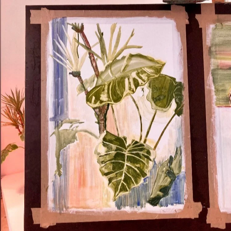 Over the last few months I&rsquo;ve been at the @schilderkunst_academienoord. It&rsquo;s been wonderful to paint in a group again, to be directly inspired by the work of others, to get feedback and guidance, and try out new-to-me mediums. 

This is a