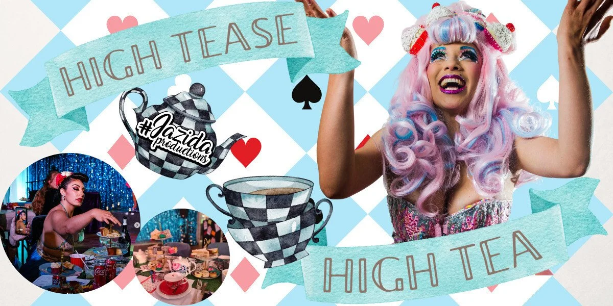 Alice in Wonderland High Tea High Tease